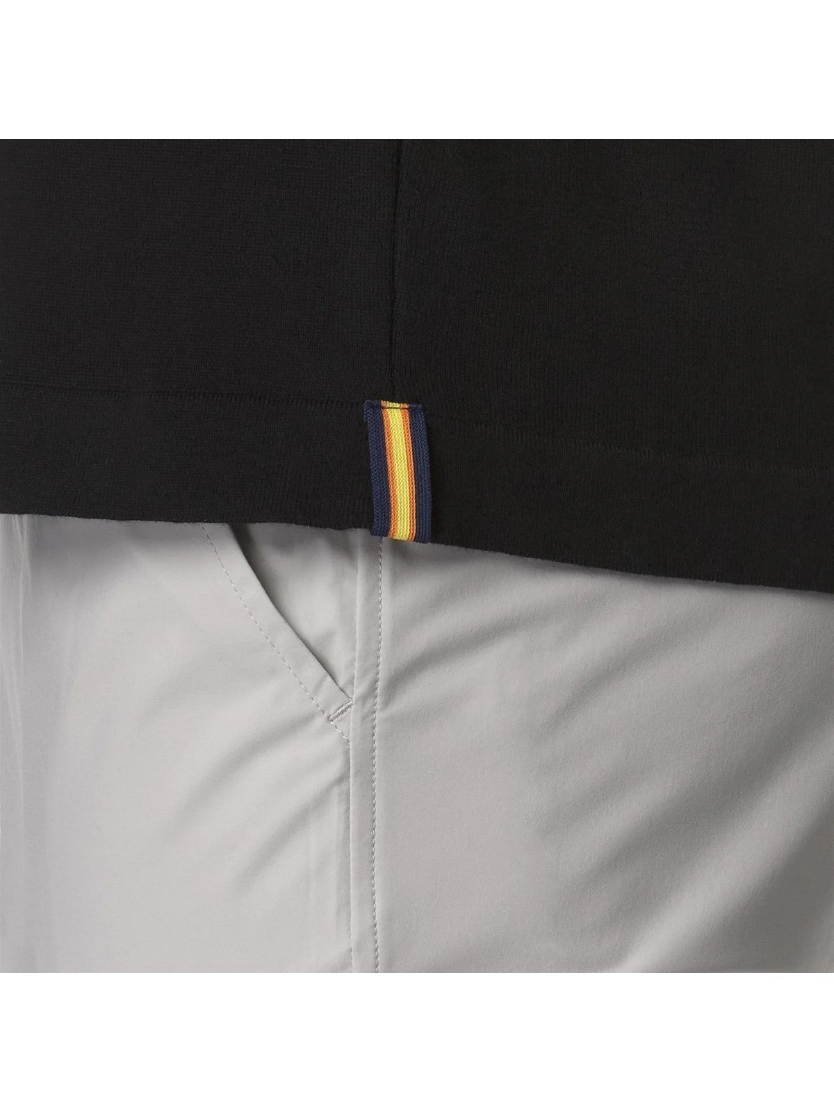 K-WAY T-shirt Uomo Combe K4126SW USY BLACK PURE