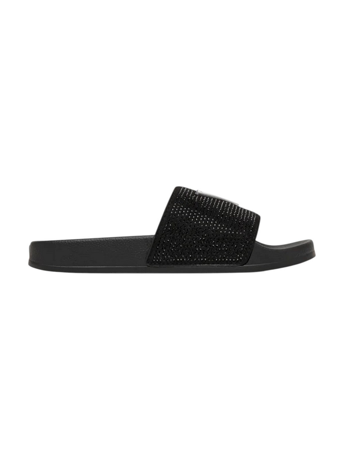 GUESS BEACHWEAR Ciabatta Donna BEACH SLIPPERS W/ RHINESTONES E6GZ16 BB00F JBLK Jet Black A996