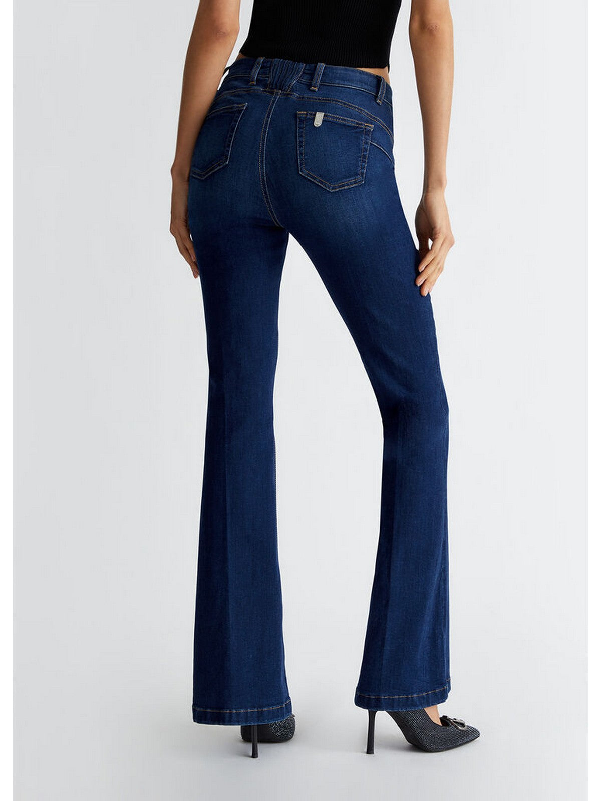 LIU JO BLUE DENIM Jeans Donna UF4058DS015 7L349 Blu gioboutiqueweb