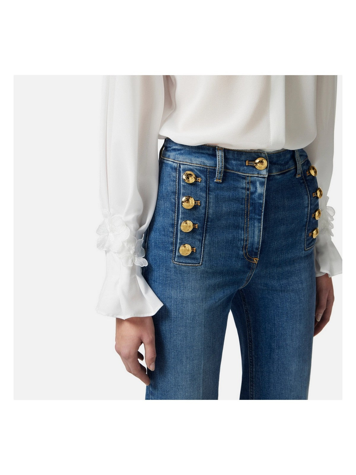 ELISABETTA FRANCHI Jeans Donna PJ83D51E2-139 Blu gioboutiqueweb