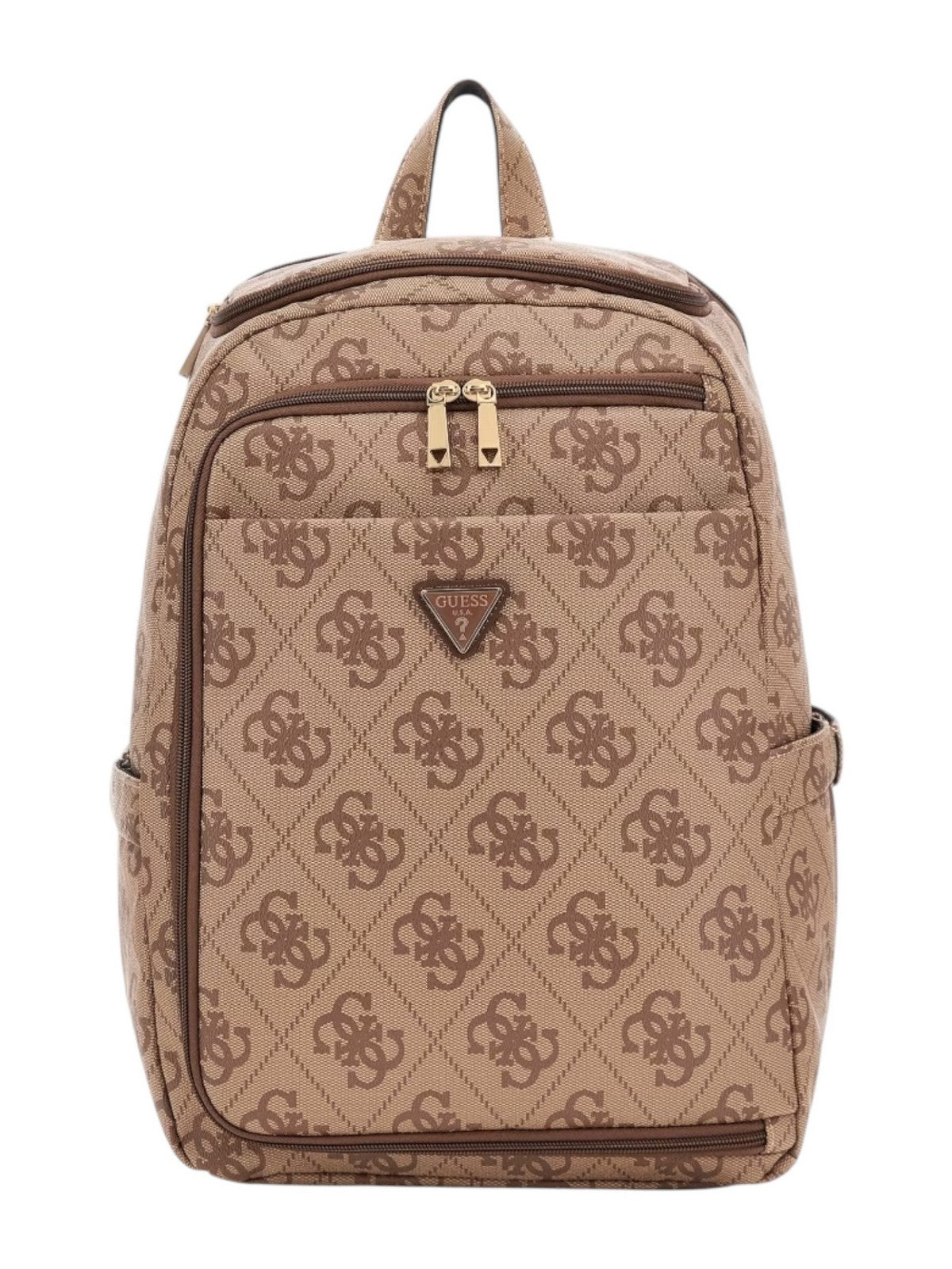 GUESS Zaino Donna BERTA U-ZIP BACKPACK TWOB86 88033 LGW LATTE LOGO/BROWN