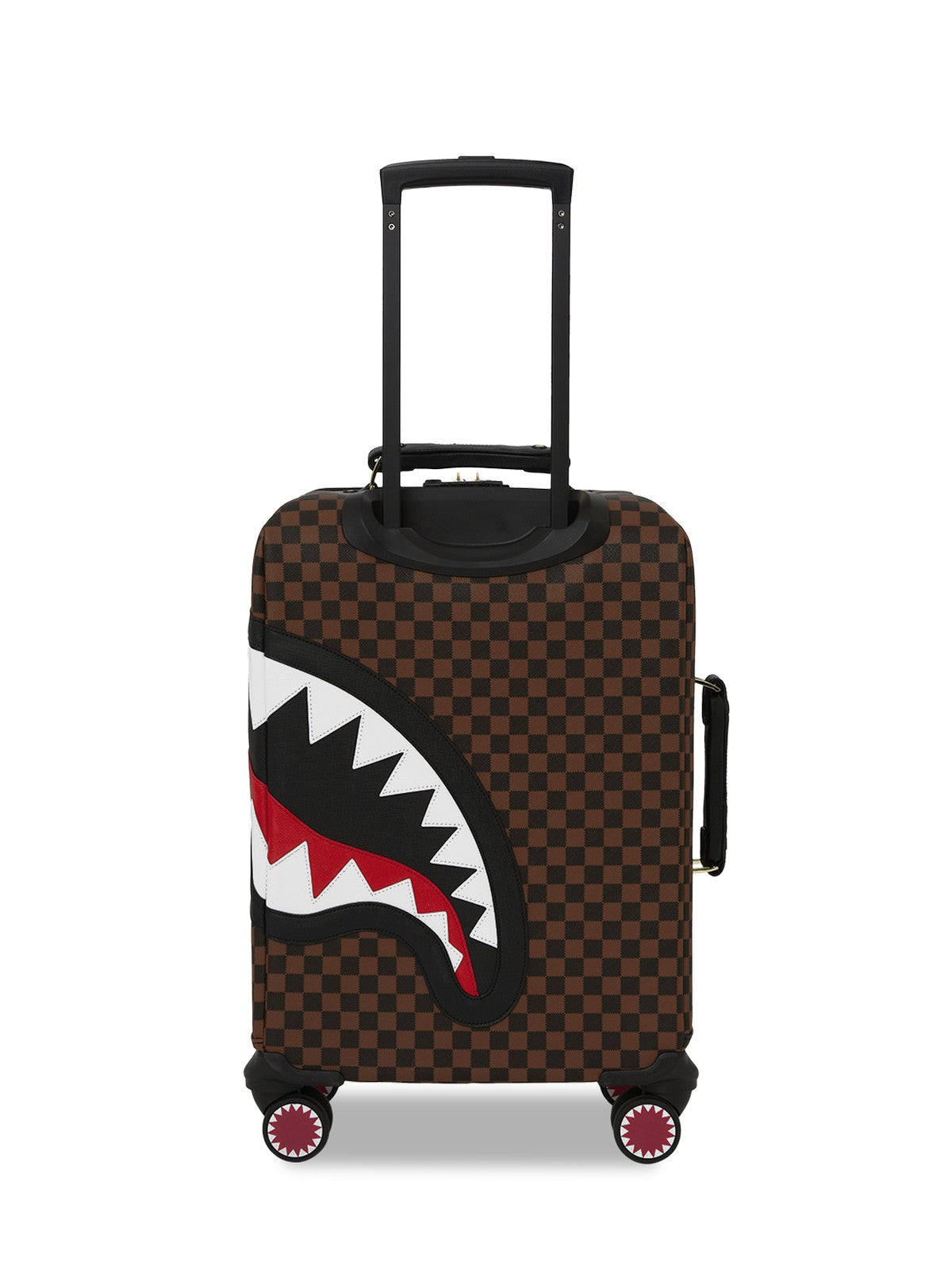 SPRAYGROUND Valigie e Trolley Uomo SAWTOOTH SHARKS IN PARIS CARRY-ON LUGGAGE 910CL270NSZ MARRONE gioboutiqueweb
