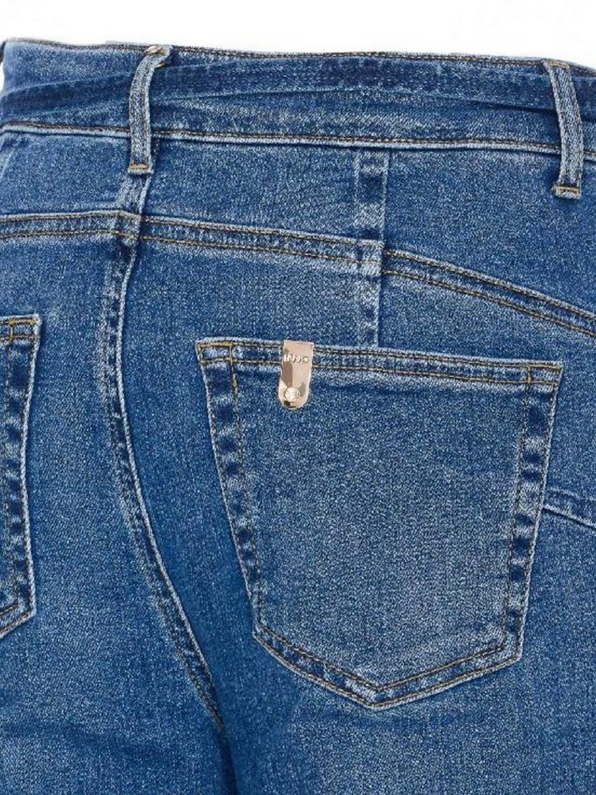 LIU JO BLUE DENIM Jeans Donna UF5101D0264 78899 Den.Blue bubble wash