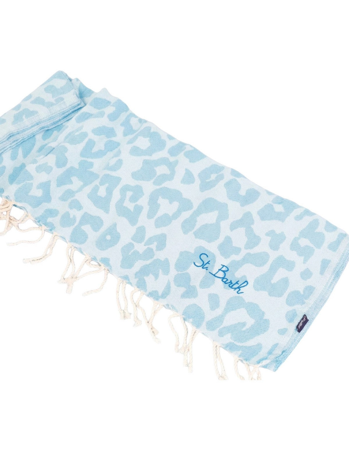 MC2 SAINT BARTH Telo mare Donna FOUTAS J N 00656L PASTEL LEOPARD 31 EMB gioboutiqueweb