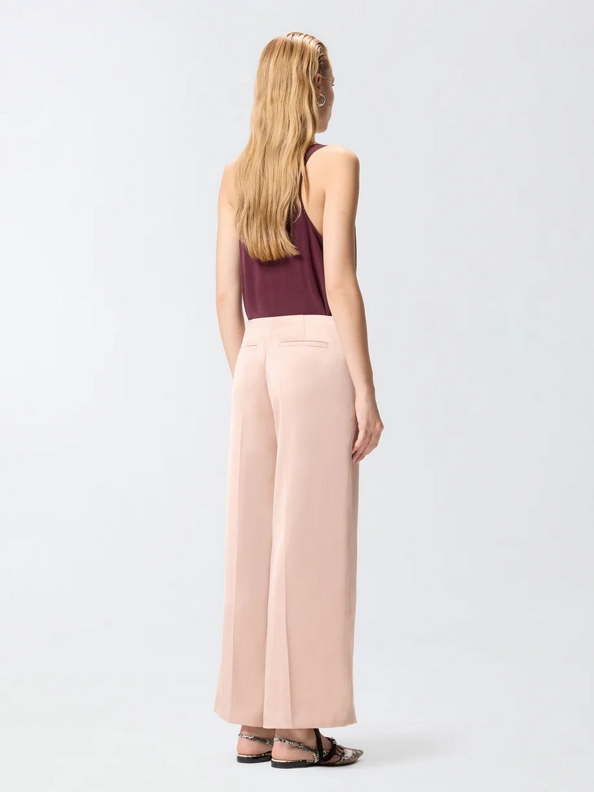 PINKO Pantalone Donna LIMONCELLO PANTALONE 106601-A1Y5 Q35 ROSA MOGANO gioboutiqueweb