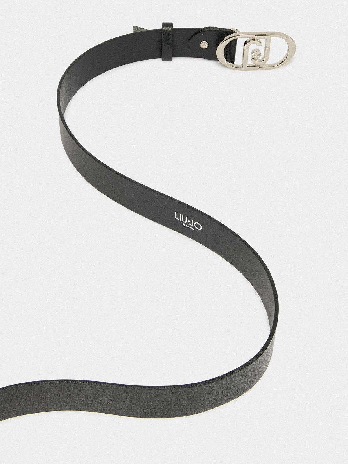 LIU JO ACCESSORIES Cintura Donna AF5242P0062 D6299 Nero/steel