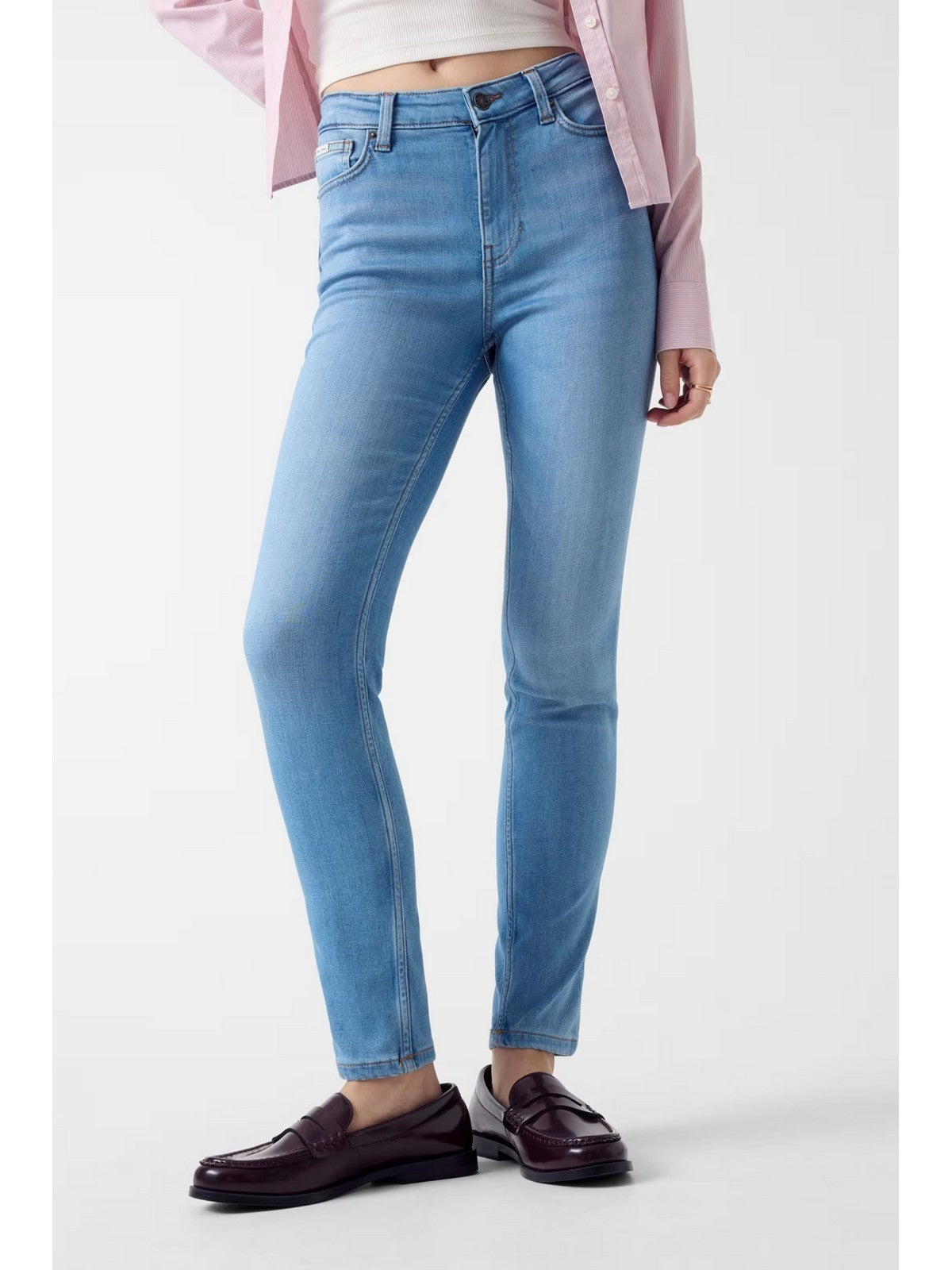 GUESS Jeans Donna GJ G05 HIGH RISE SKINNY W5YA92 D7043 IGHD IN LIGHT SHINE