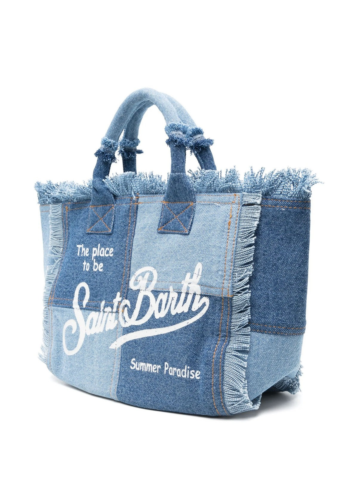 MC2 SAINT BARTH Borsa Donna COLETTE 00402L DENIM PATCHWORK