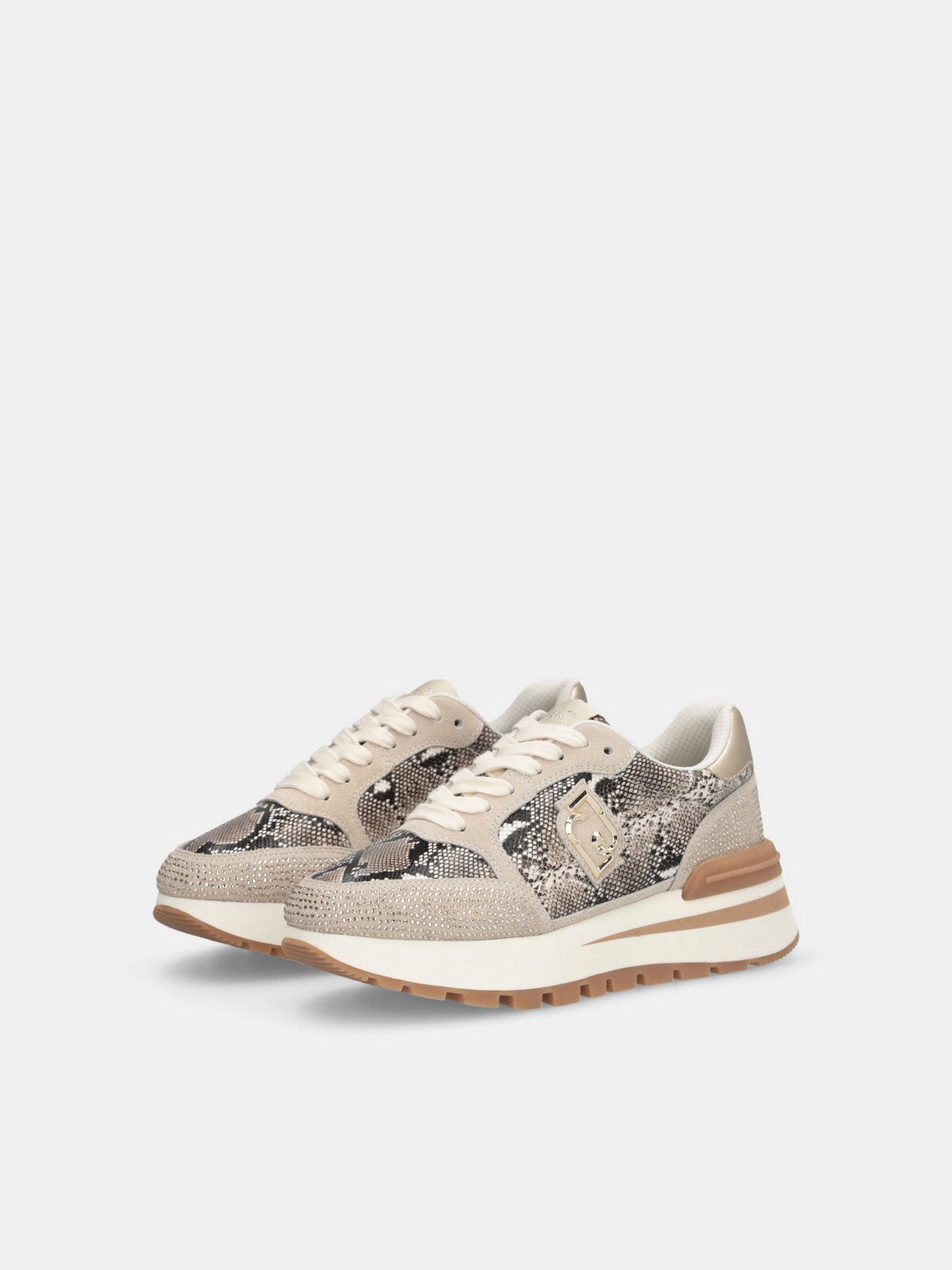 LIU JO Sneaker Donna AMAZING 25 BF5049PX747 S3815 ROPE/LIGHT GOLD