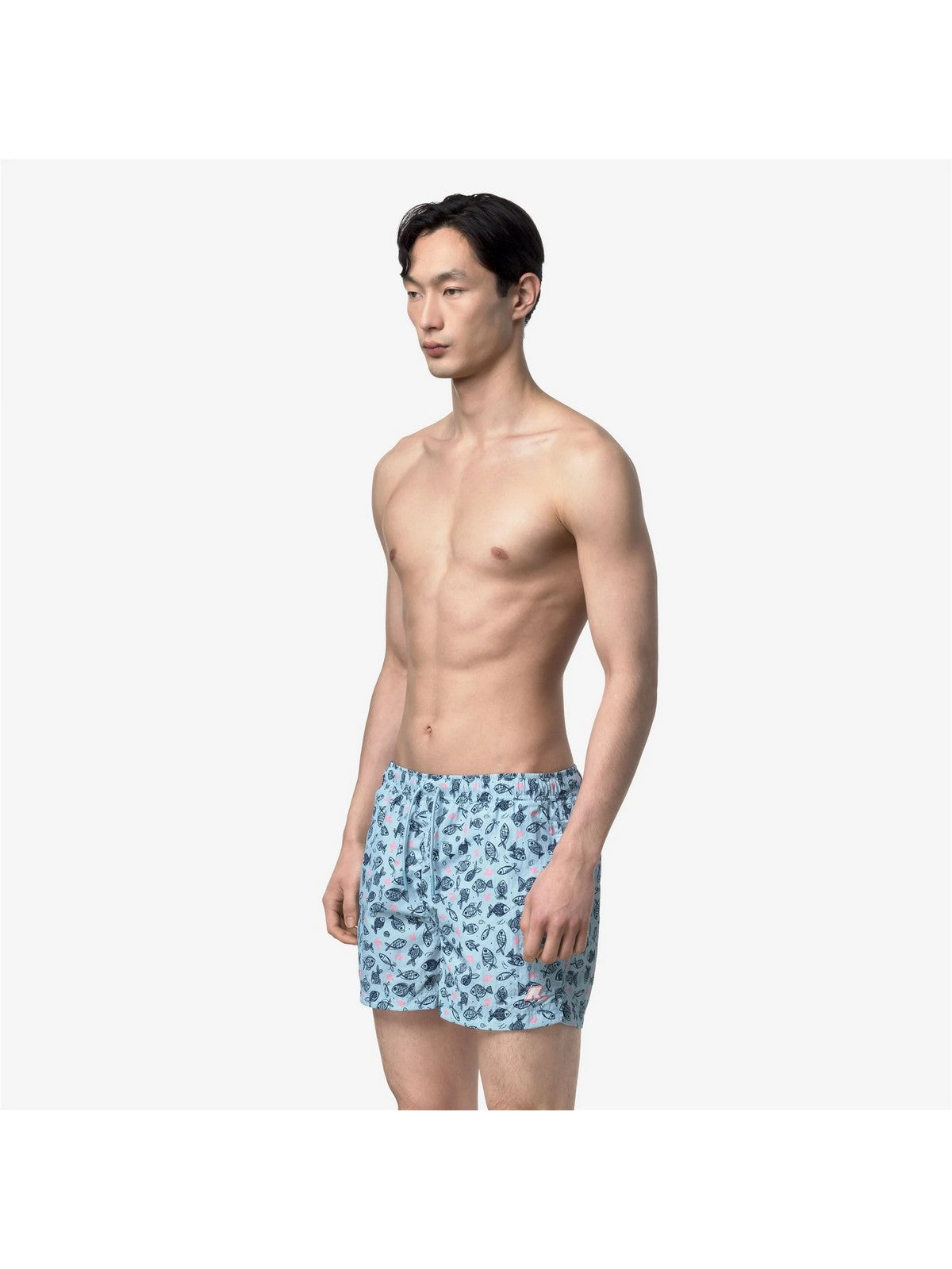 K-WAY Costume da bagno Uomo HAZEL GRAPHIC BEACH K2158GW C13 GRAPHIC FISHES