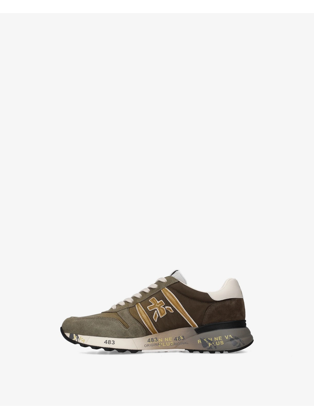 PREMIATA Sneaker Uomo LANDER VAR 8009 BROWN gioboutiqueweb