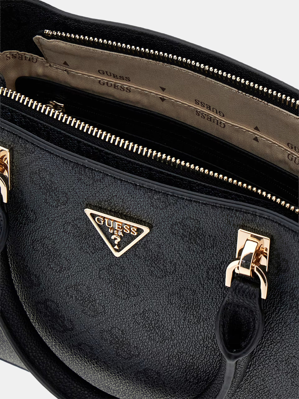 GUESS Borsa Donna NOELLE II SML MULTI COMP STCHL HWBG96 72050 CLO COAL LOGO