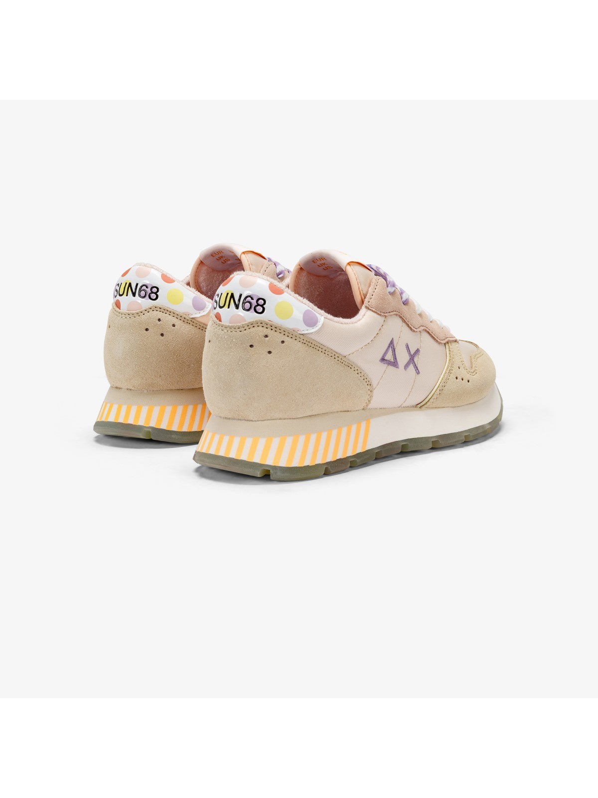 Sun68 Sneaker Frau Verbündeter Süßigkeiten Hund Z34205 31 Weiß