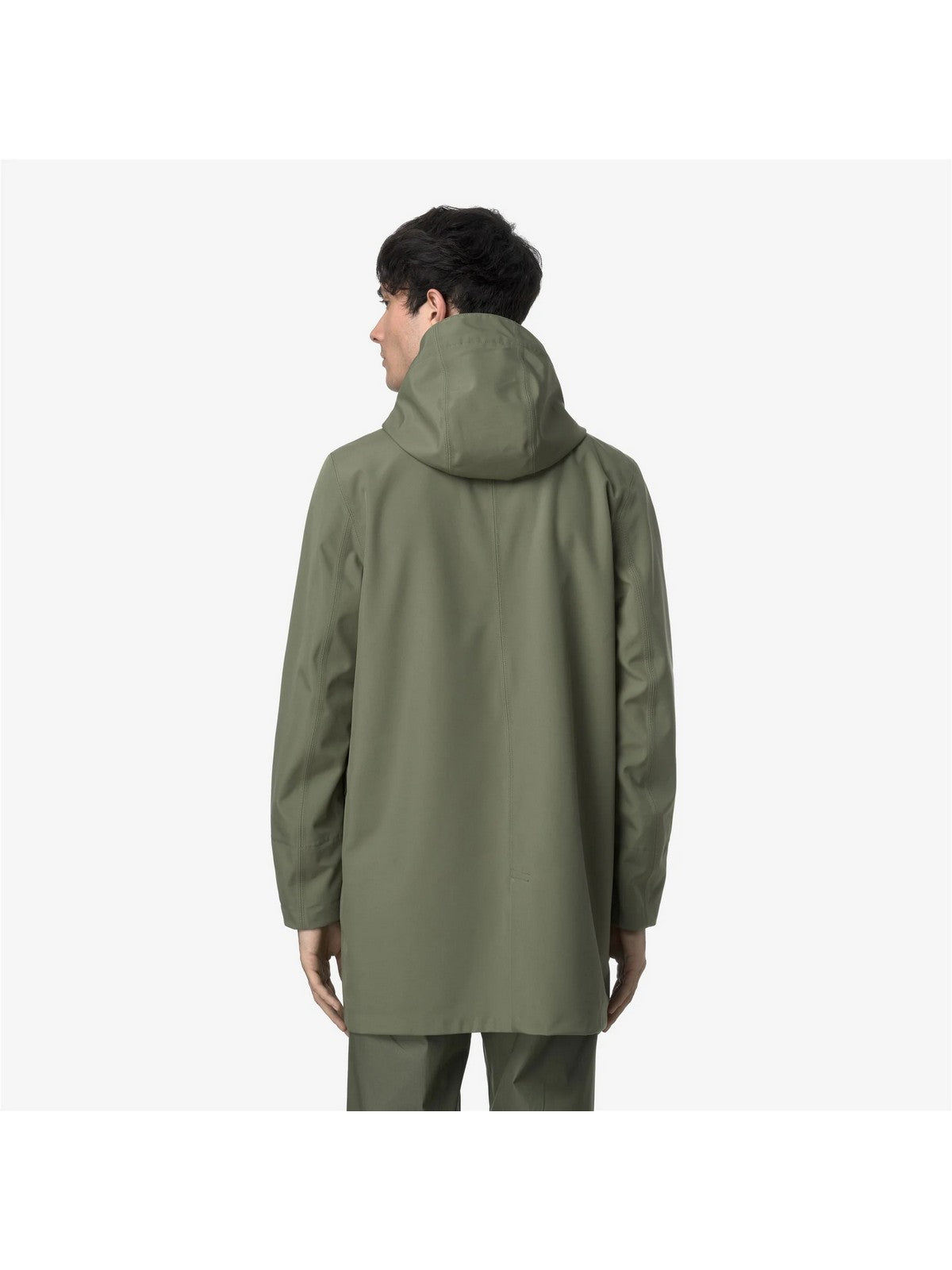 K-WAY Giubbino Uomo JACKO STRETCH 2L K7136SW V15 Green Lichen