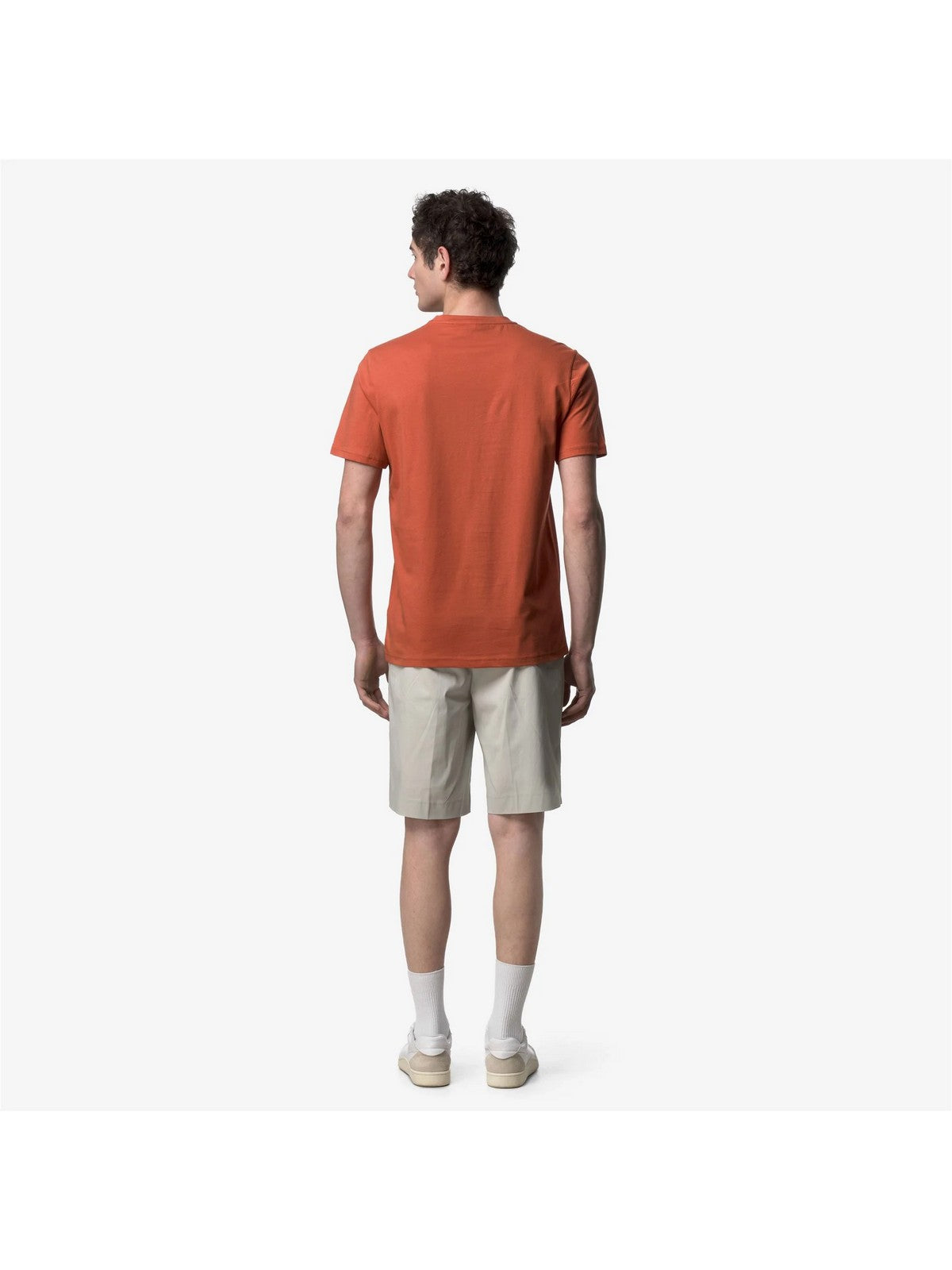 K-WAY T-shirt Uomo ODOM JERSEY K7125UW 896 Orange Brownish gioboutiqueweb