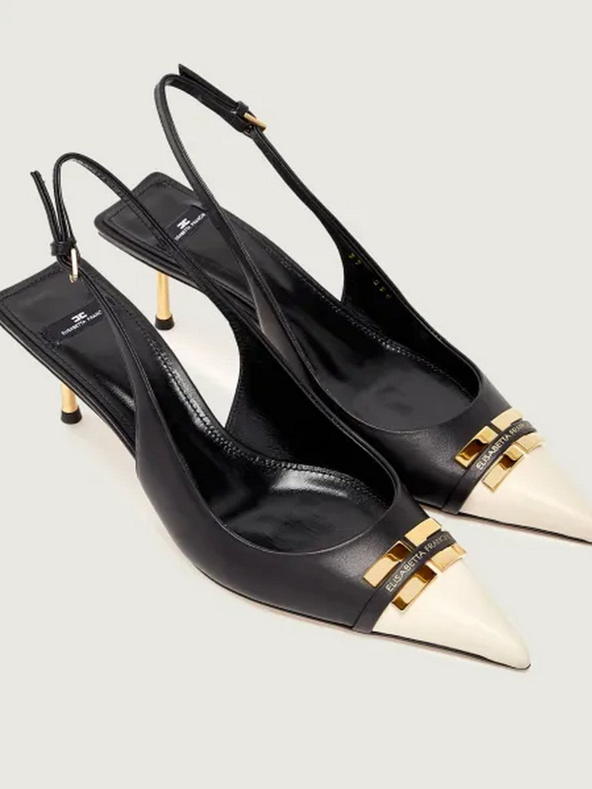 ELISABETTA FRANCHI Décolleté Donna SA57L61E2 685 NERO/BURRO gioboutiqueweb