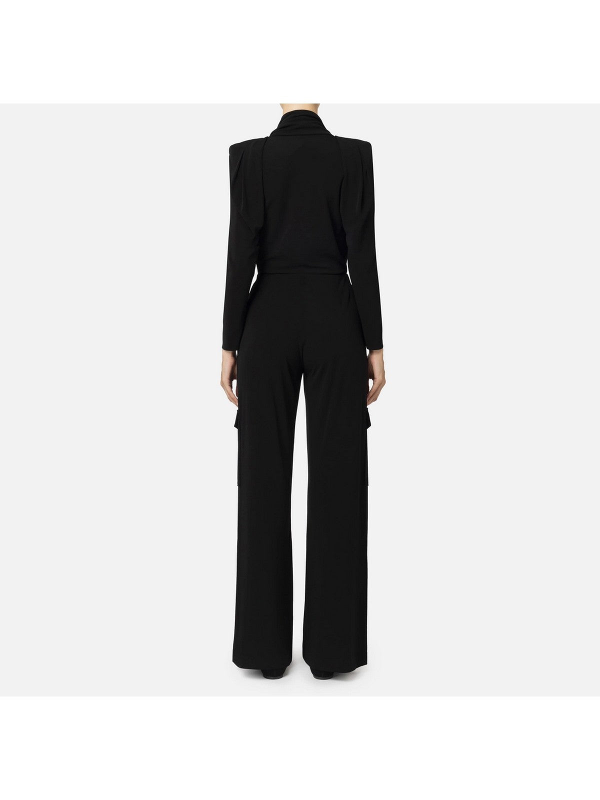 ELISABETTA FRANCHI Tuta Donna TU03147E2 110 Nero gioboutiqueweb