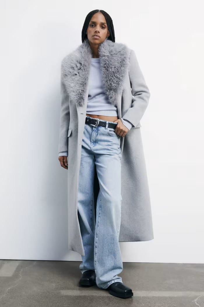 PATRIZIA PEPE Cappotto Donna 2O0212 A512 S263 GRIGIO CHIARO