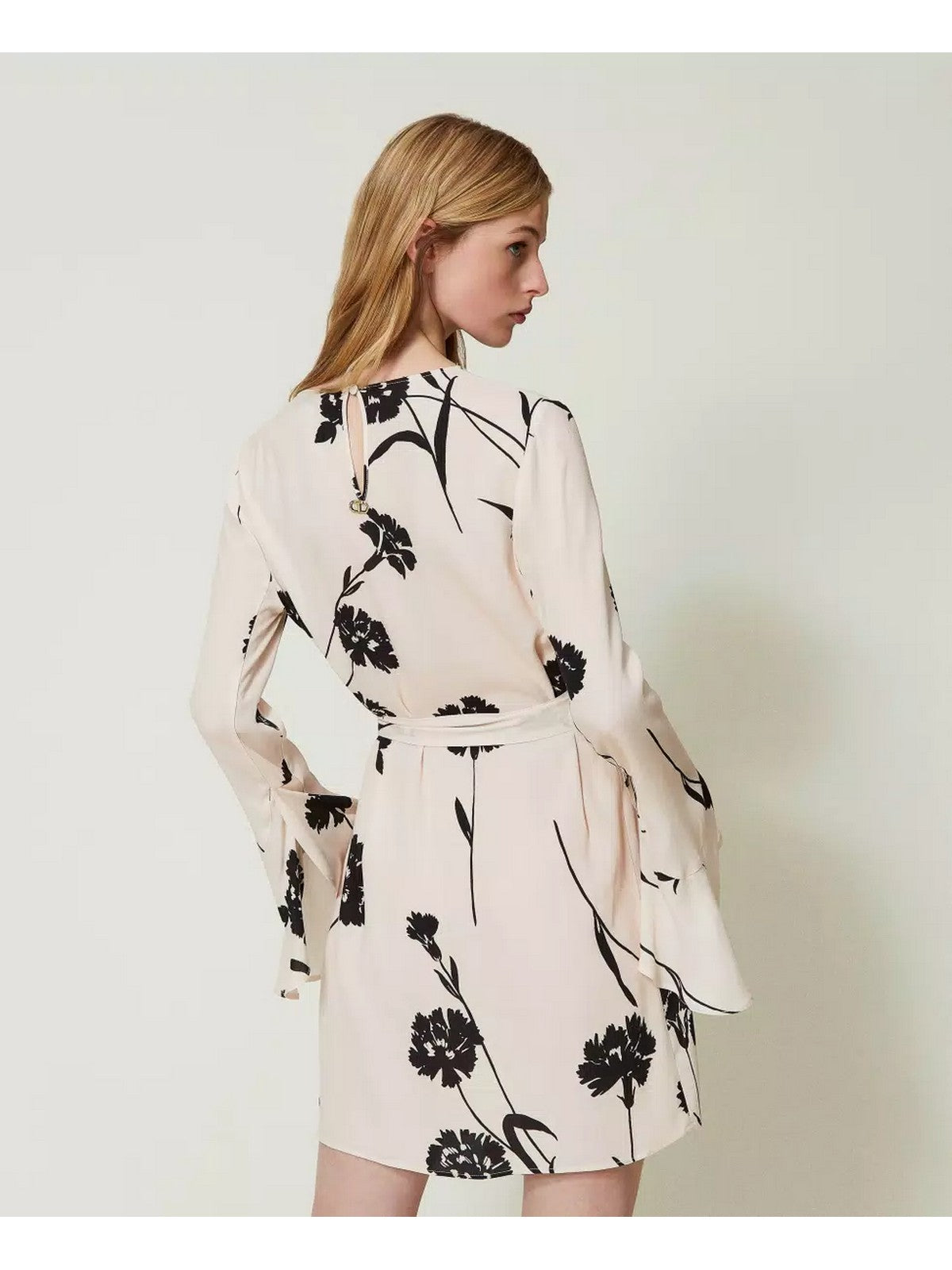 Twinset woman dress 241tp2604 11349 white