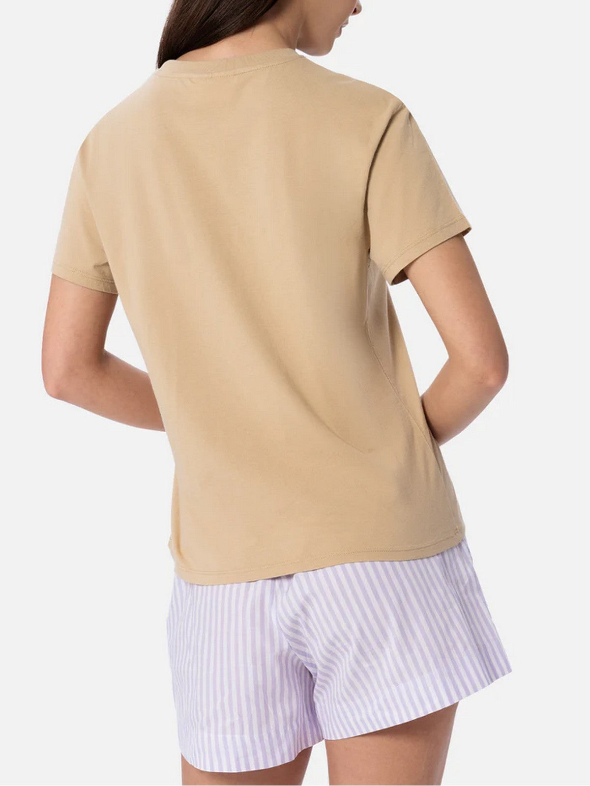 MC2 SAINT BARTH T-Shirt e Polo Donna EMILIE 05143F Beige gioboutiqueweb