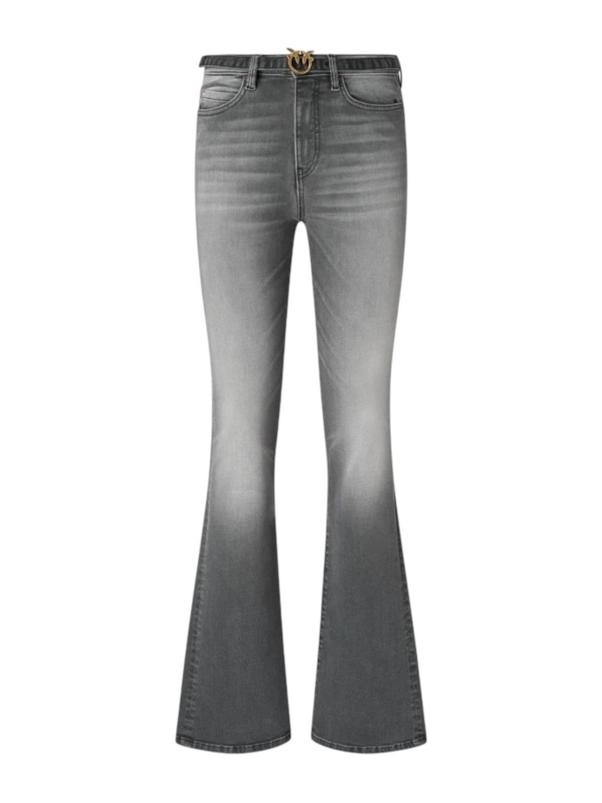 PINKO Jeans Donna FLORA FLARE 100166-A2S2 PJ9 LAVAGGIO DARK GRAY gioboutiqueweb