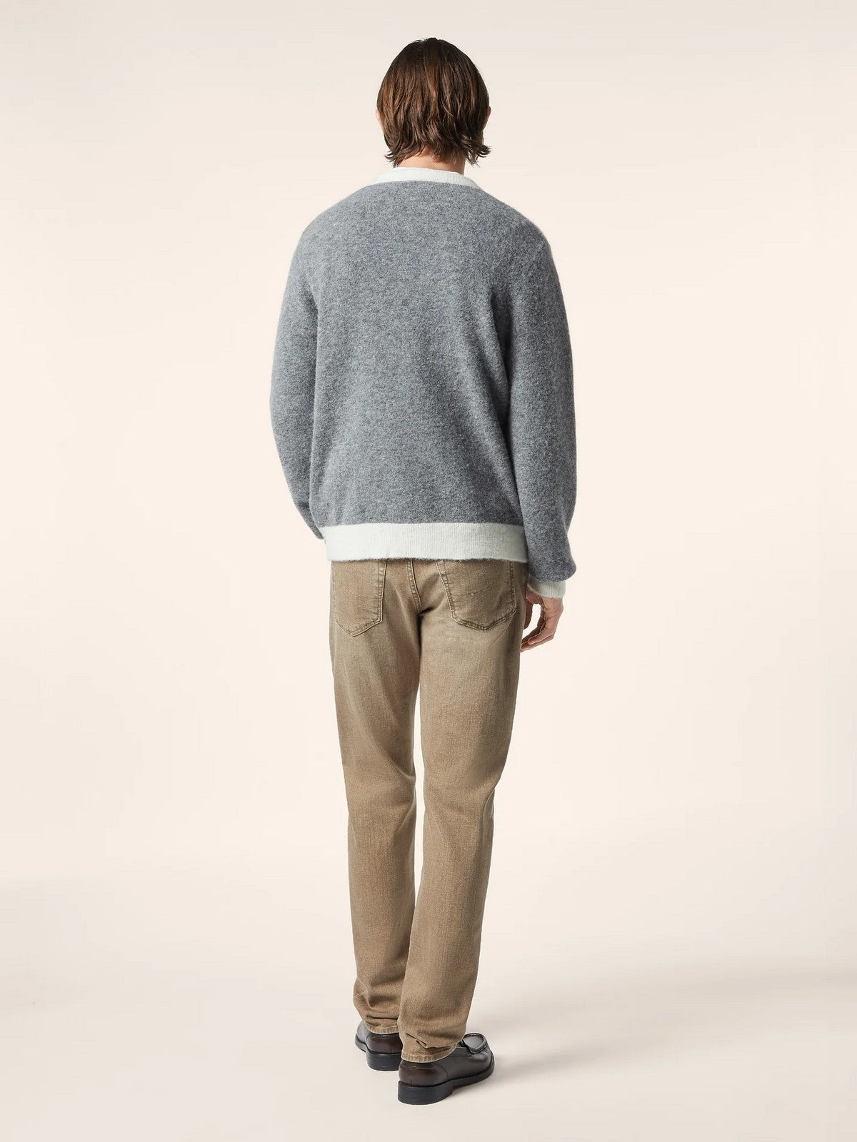 JACOB COHEN Maglione Uomo JUR_SG012 001 X0017 FL A622 MELANGE GREY