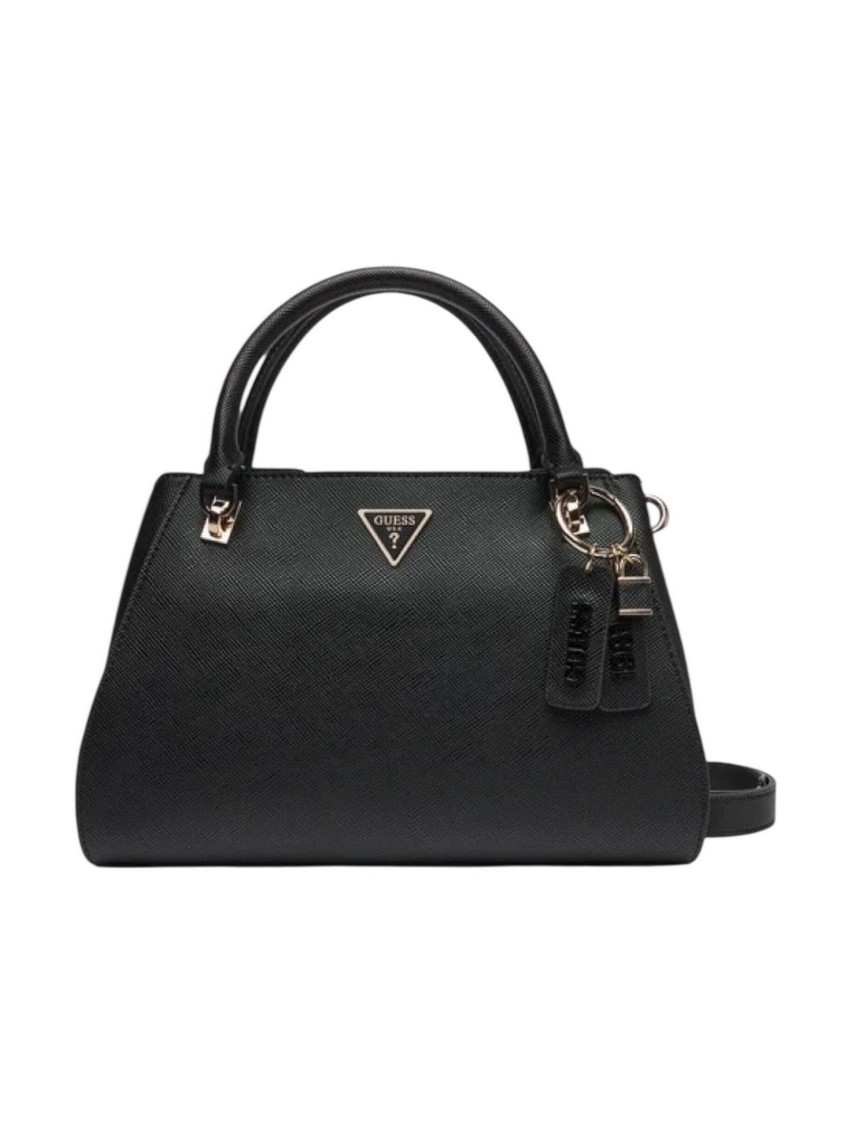 GUESS Borsa Donna NOELLE II LUXURY SATCHEL HWZG96 72070 BLA BLACK gioboutiqueweb