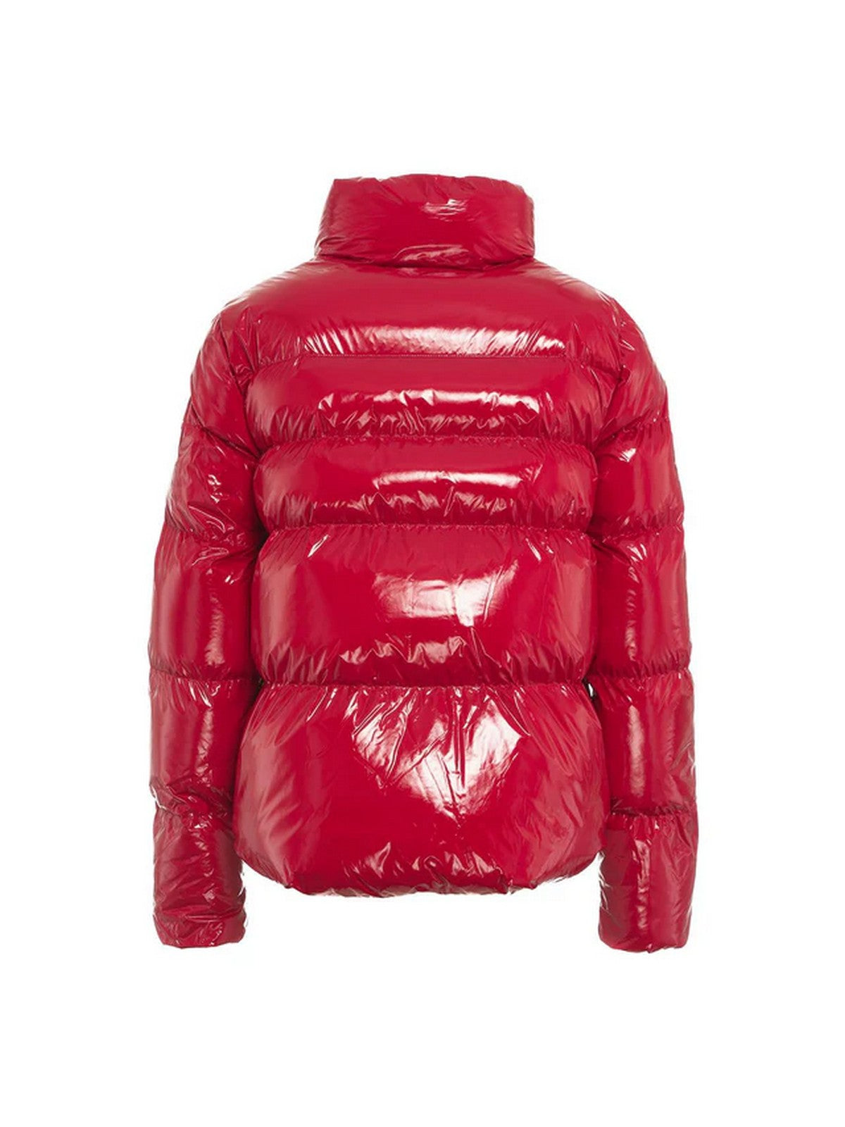 PINKO Piumino Donna Mirco Caban Crystal Nylon Con 101598-A11K RA1 Rosso gioboutiqueweb