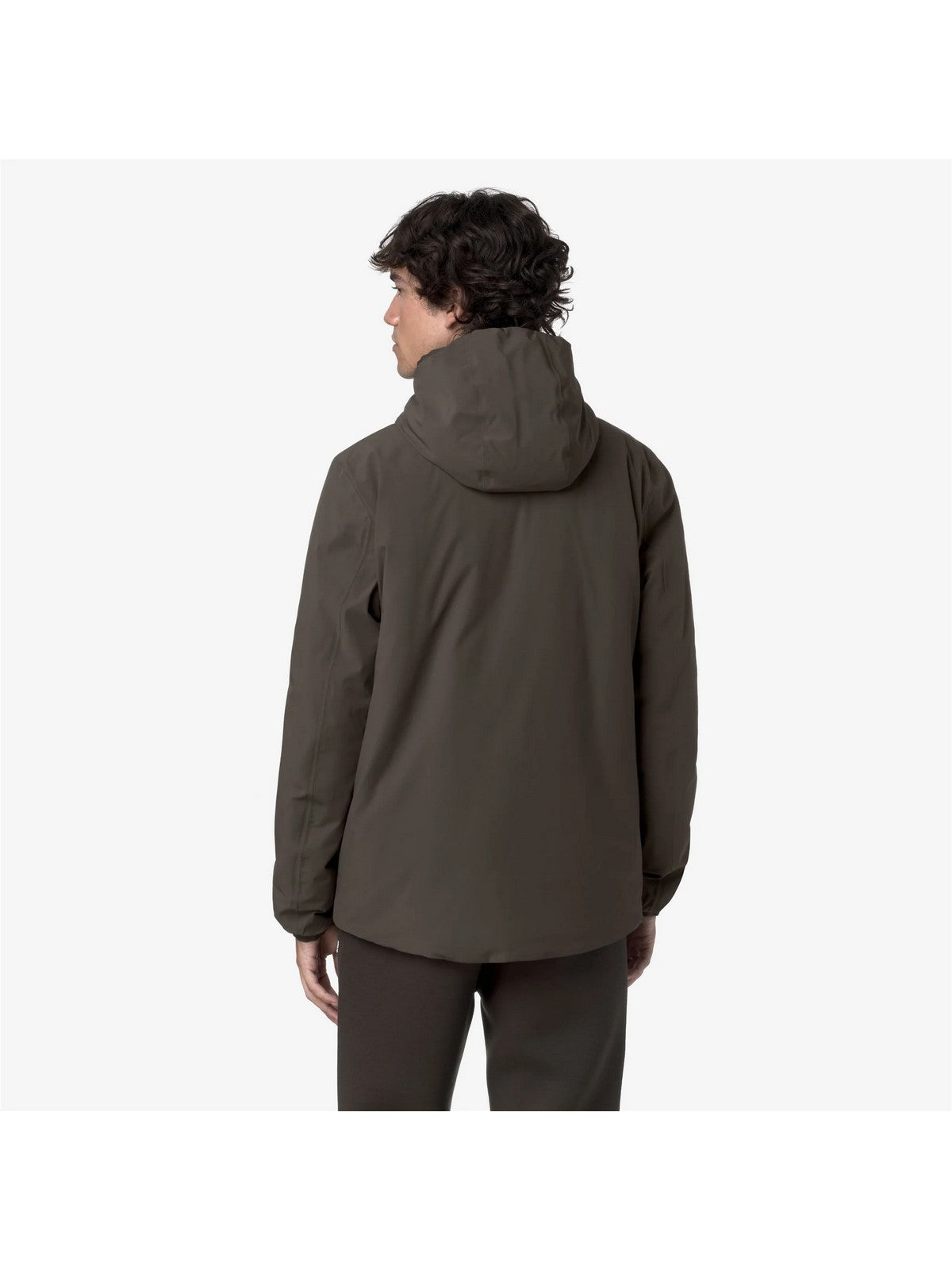 K-WAY Giubbino Uomo JACK ST WARM DOUBLE K6128VW B3A Black Olive - Blue D