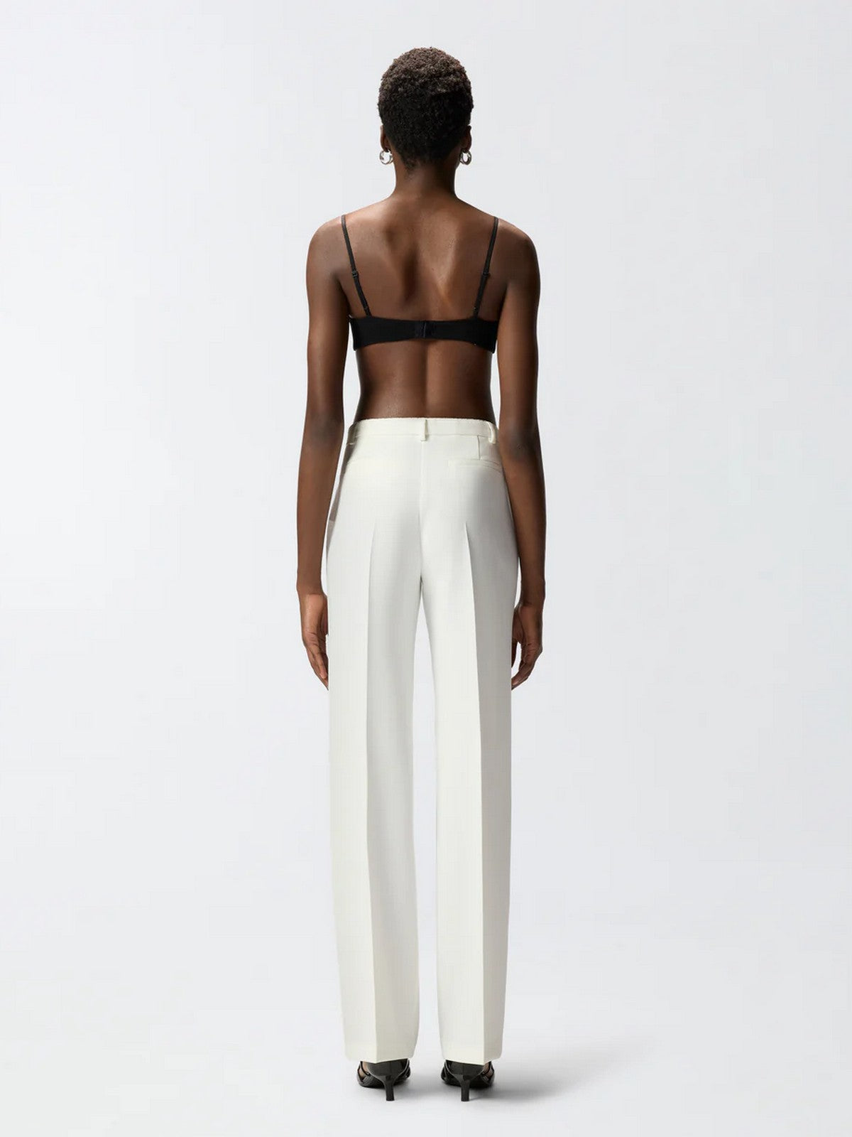 PINKO Pantalone Donna EUCALIPTO PANTALONE 106632-A32Z Z07 BIANCO SETA gioboutiqueweb