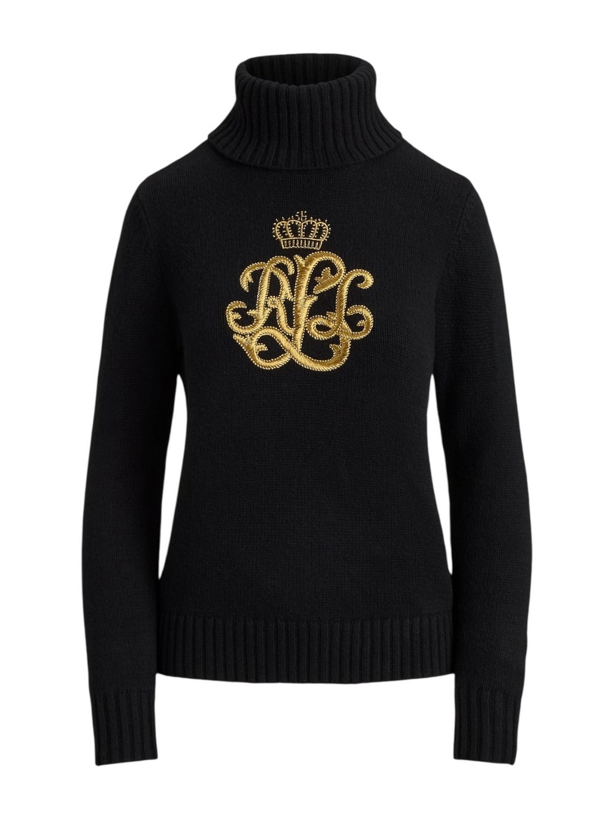 LAUREN RALPH LAUREN Maglione dolcevita Donna KEXLEY-LONG SLEEVE-PULLOVER 200979687 001 BLACK