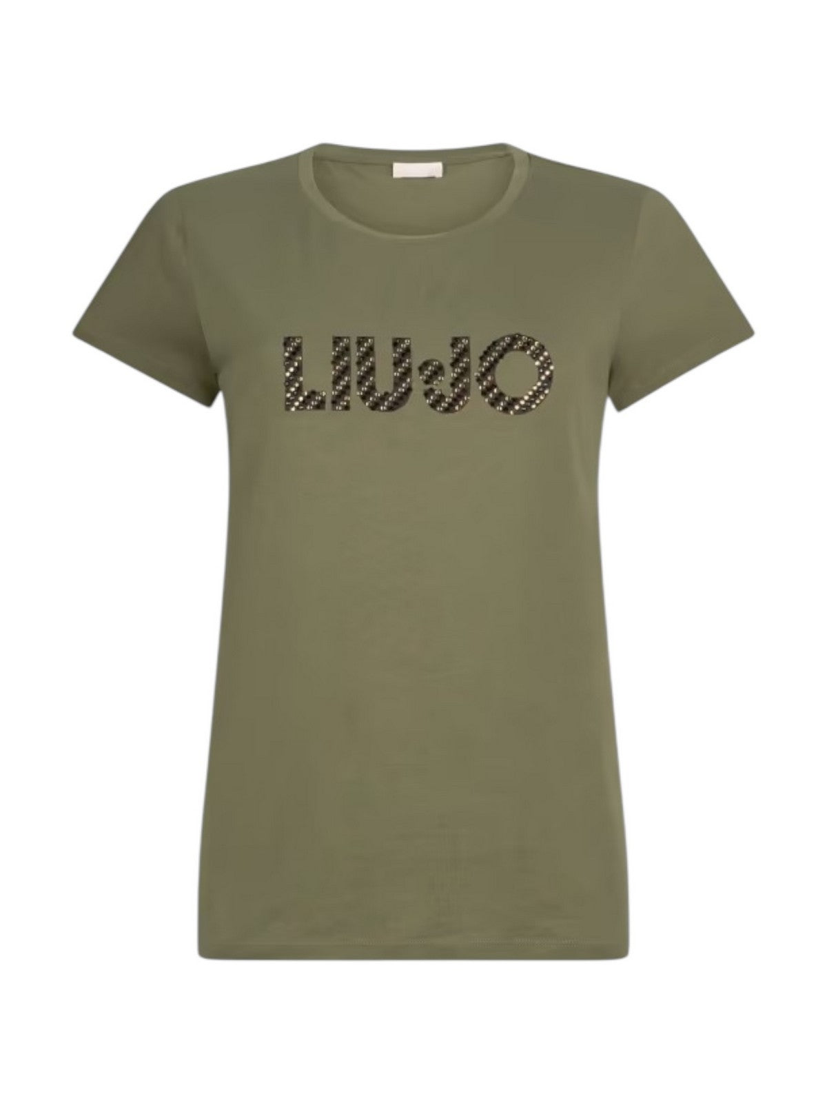 LIU JO BLUE DENIM T-shirt Donna UF5266JS904 M9795 Mimet.LiuJo diag.ltg gioboutiqueweb