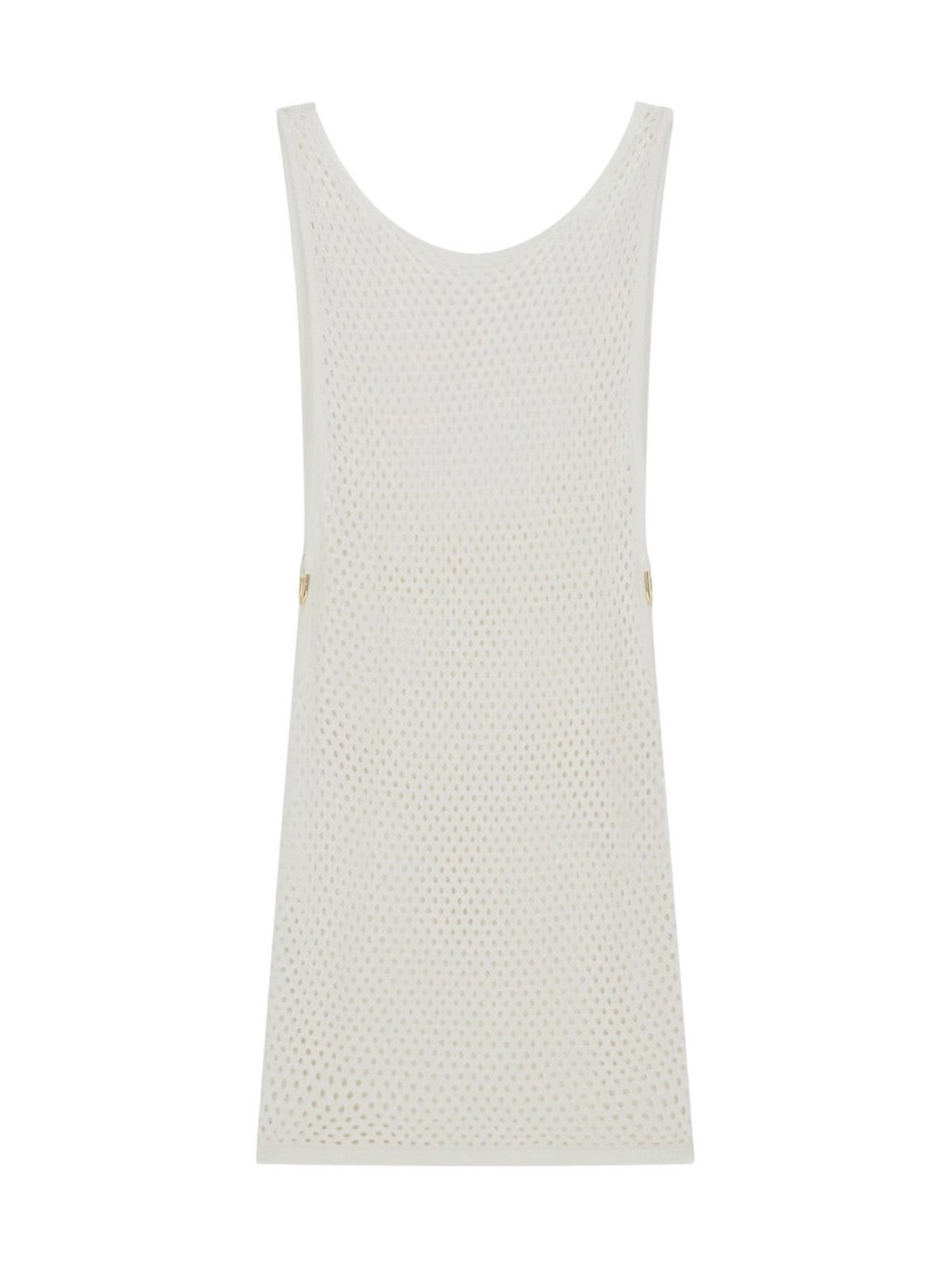 GUESS BEACHWEAR Abito Donna LUNA SLEEVELESS SHORT DRESS E6GK09 Z5632 G1CR PALE PEARL gioboutiqueweb