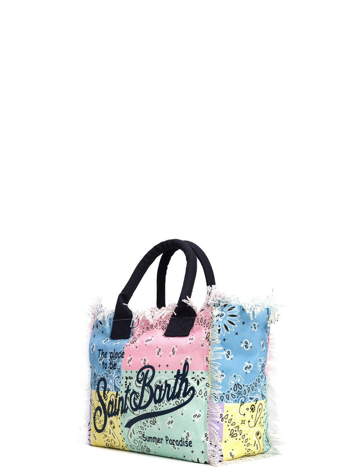 MC2 SAINT BARTH Borsa Donna VANITY 03277L BANDANNA ROUND COLOR gioboutiqueweb