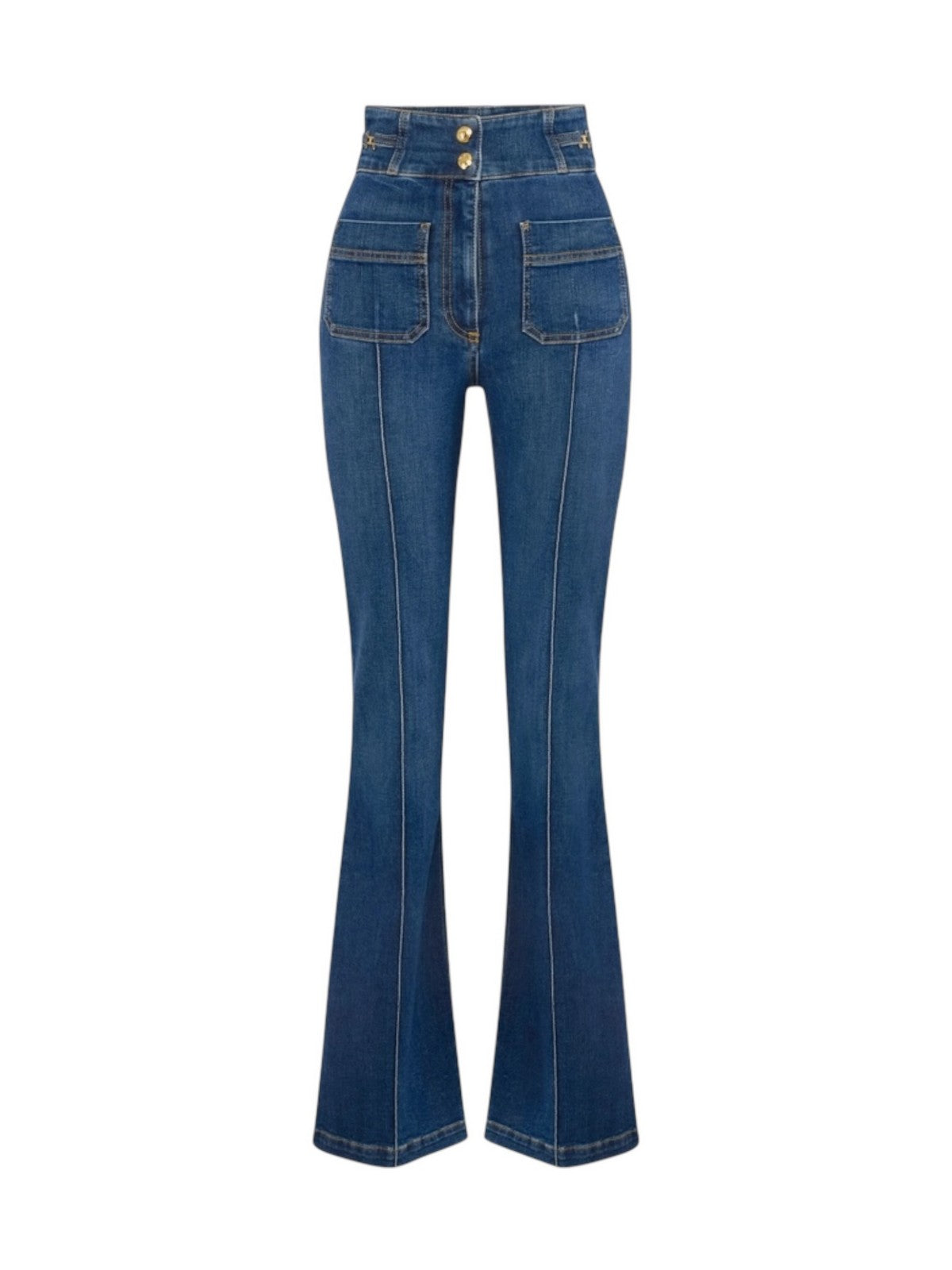ELISABETTA FRANCHI Jeans Donna PJ26D61E2 104 BLUE DENIM gioboutiqueweb
