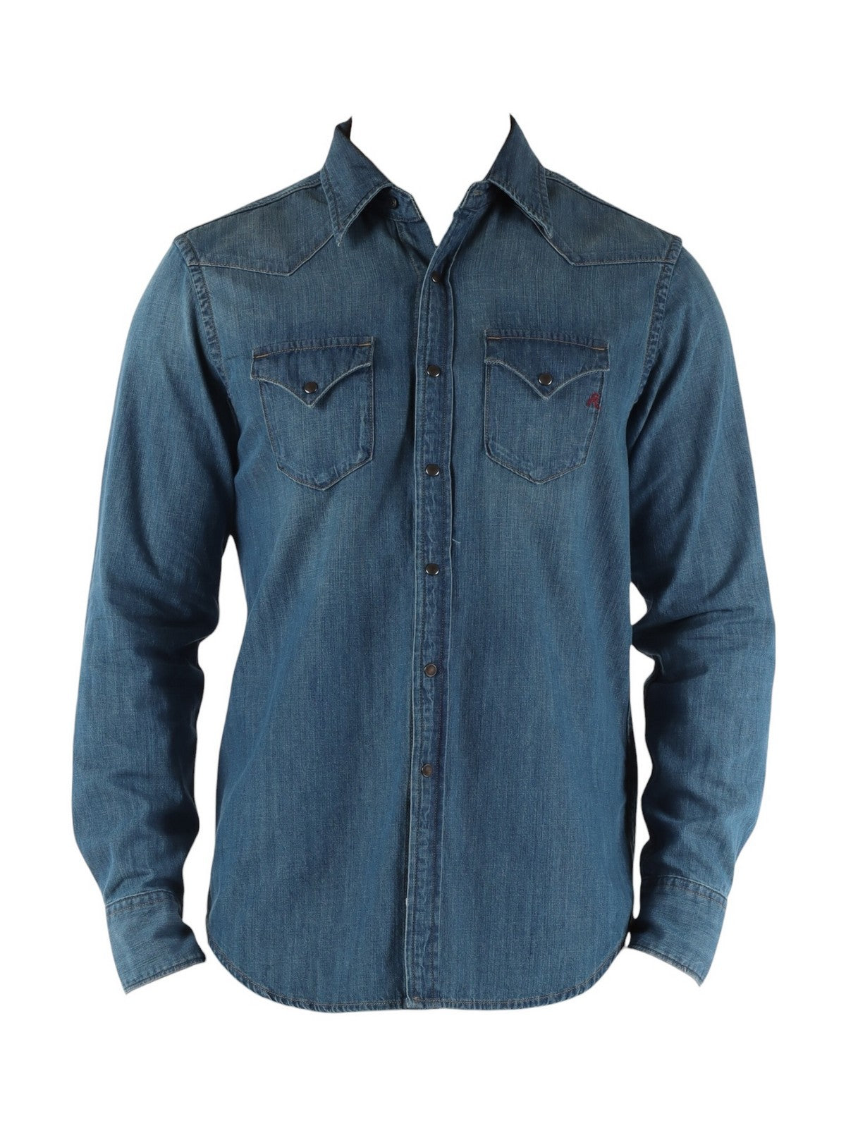 REPLAY Camicia Uomo M4023T00026C94A 009 MEDIUM BLUE