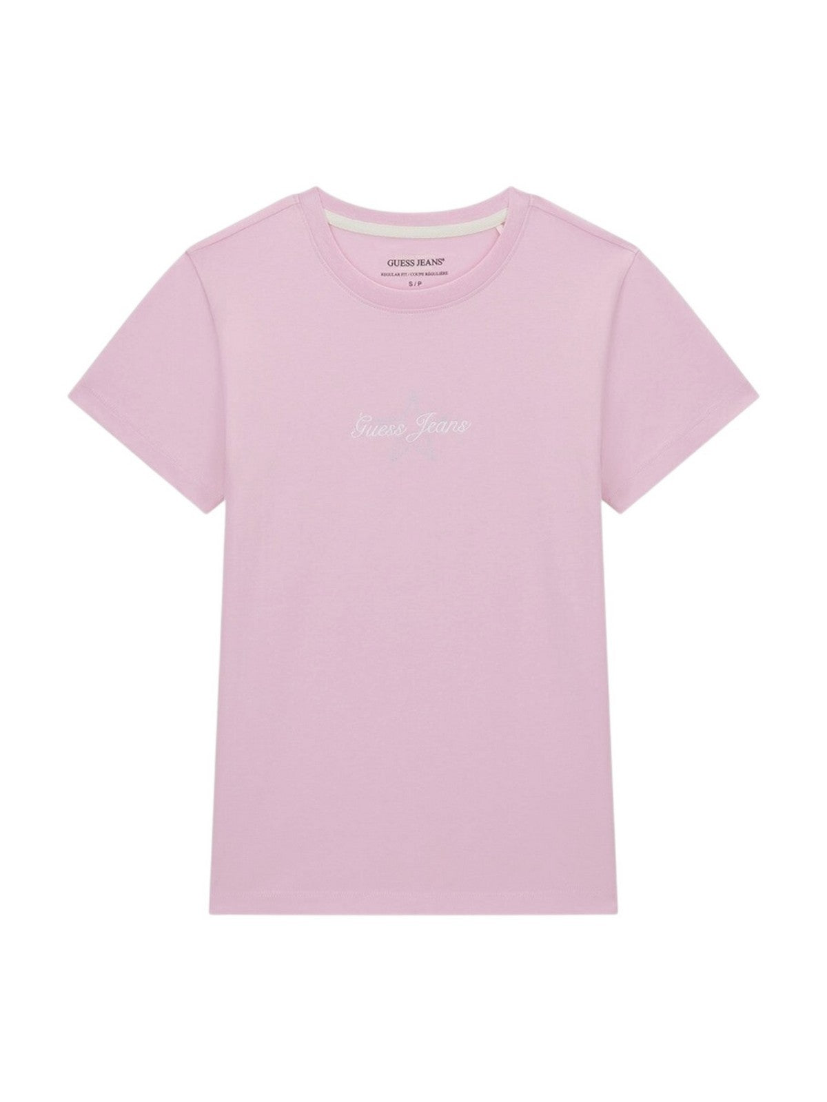 GUESS T-shirt Donna GJ SS CN REG STAR EMB TEE W6RI18 J1314 G65F SOFT ROSE