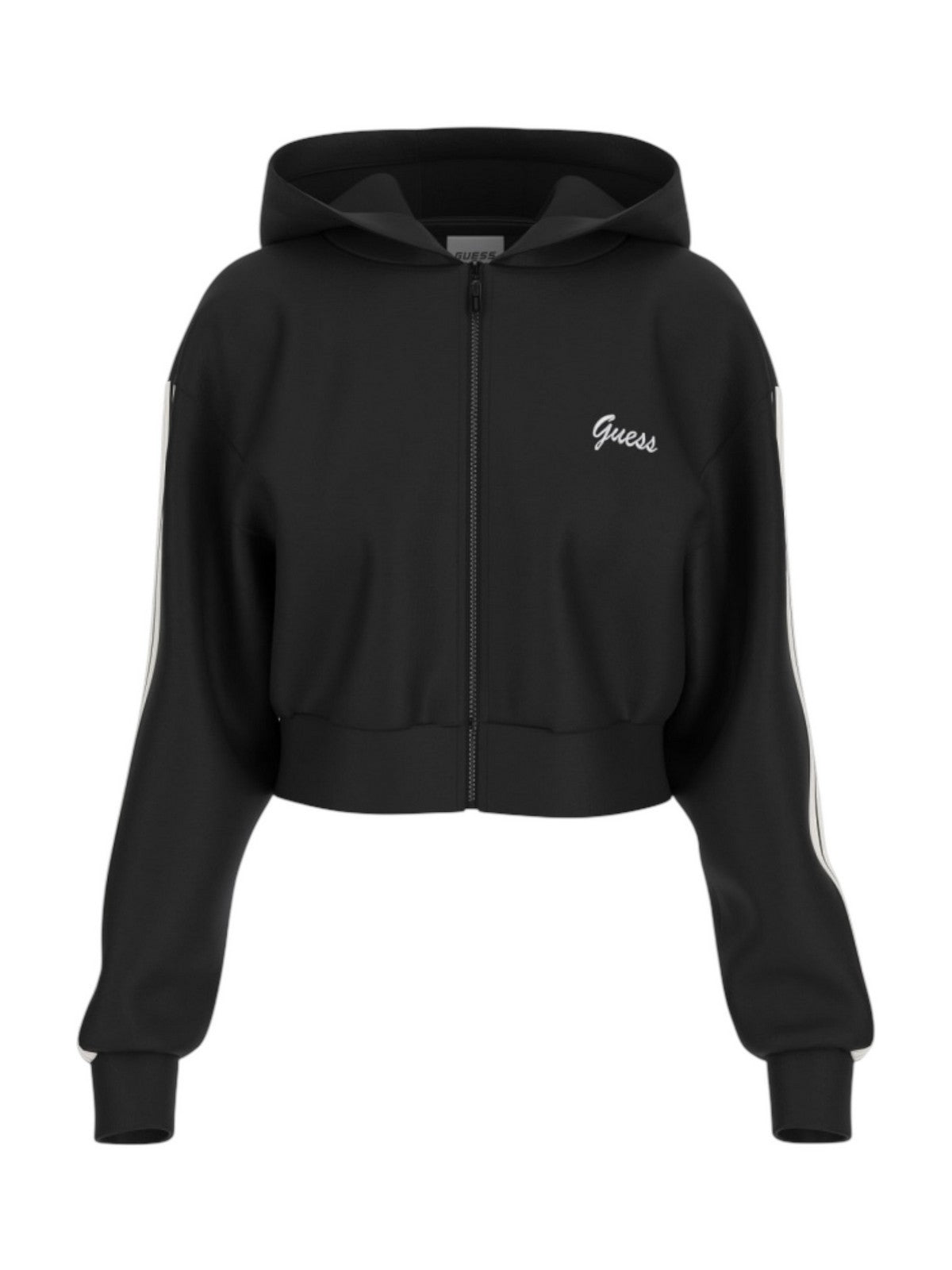 GUESS SPORT Felpa Donna V5BQ17 KCX52 JBLK Jet Black A996 gioboutiqueweb