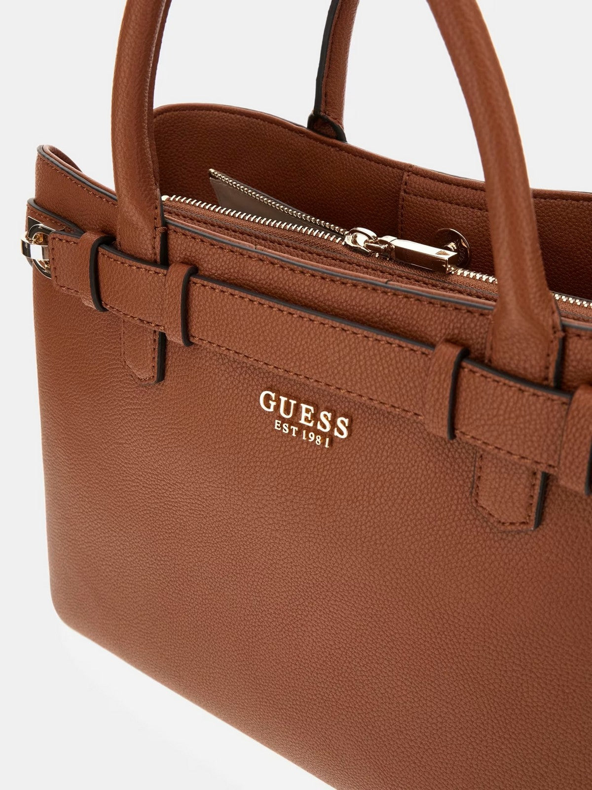 GUESS Borsa Donna GREGORIA LRG GFRIEND SATCHEL HWBG85 46070 COG COGNAC