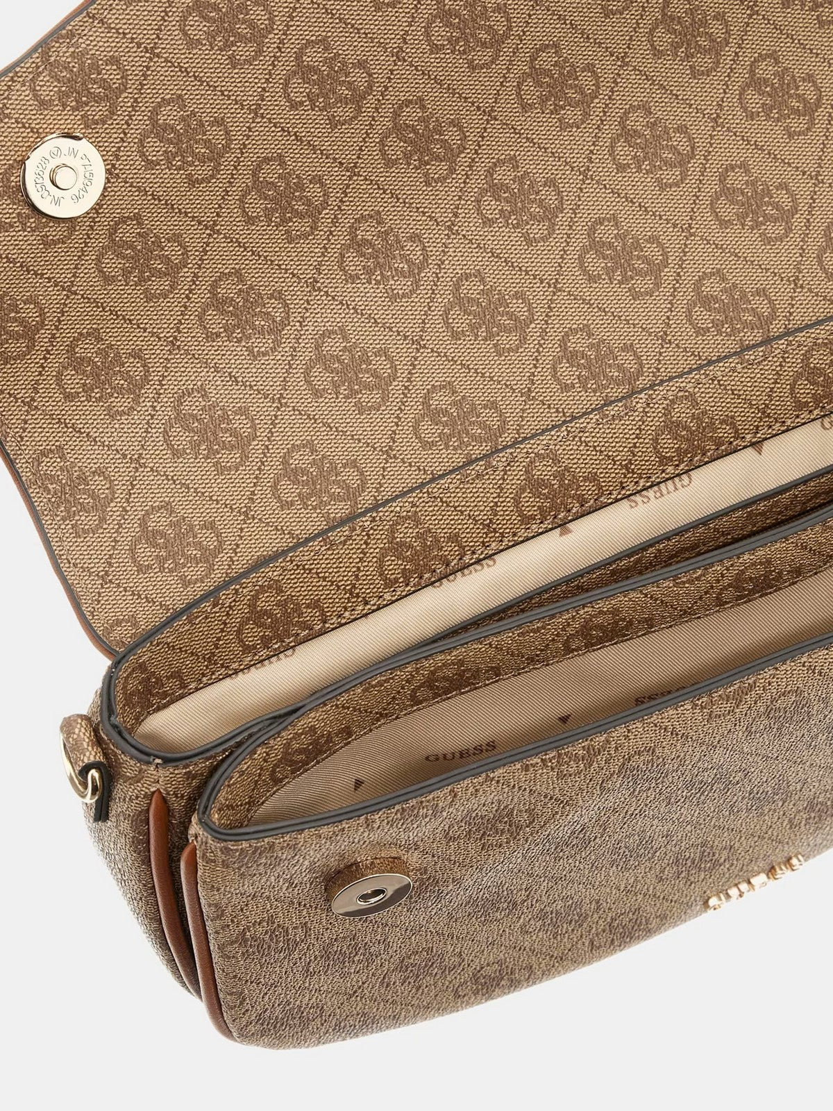 GUESS Borsa Donna DEA FLAP SHOULDER BAG HWSG79 93200 LTL LATTE LOGO