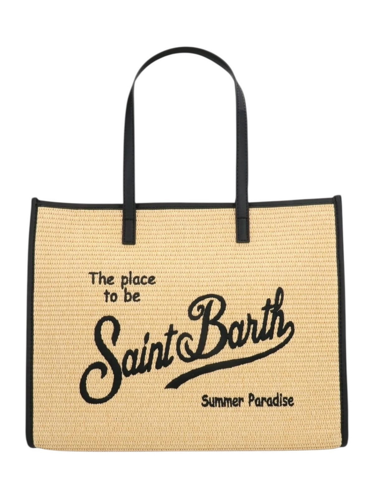 MC2 SAINT BARTH Borsa Donna VIVIAN STRAW 00421L 1100 EMB gioboutiqueweb