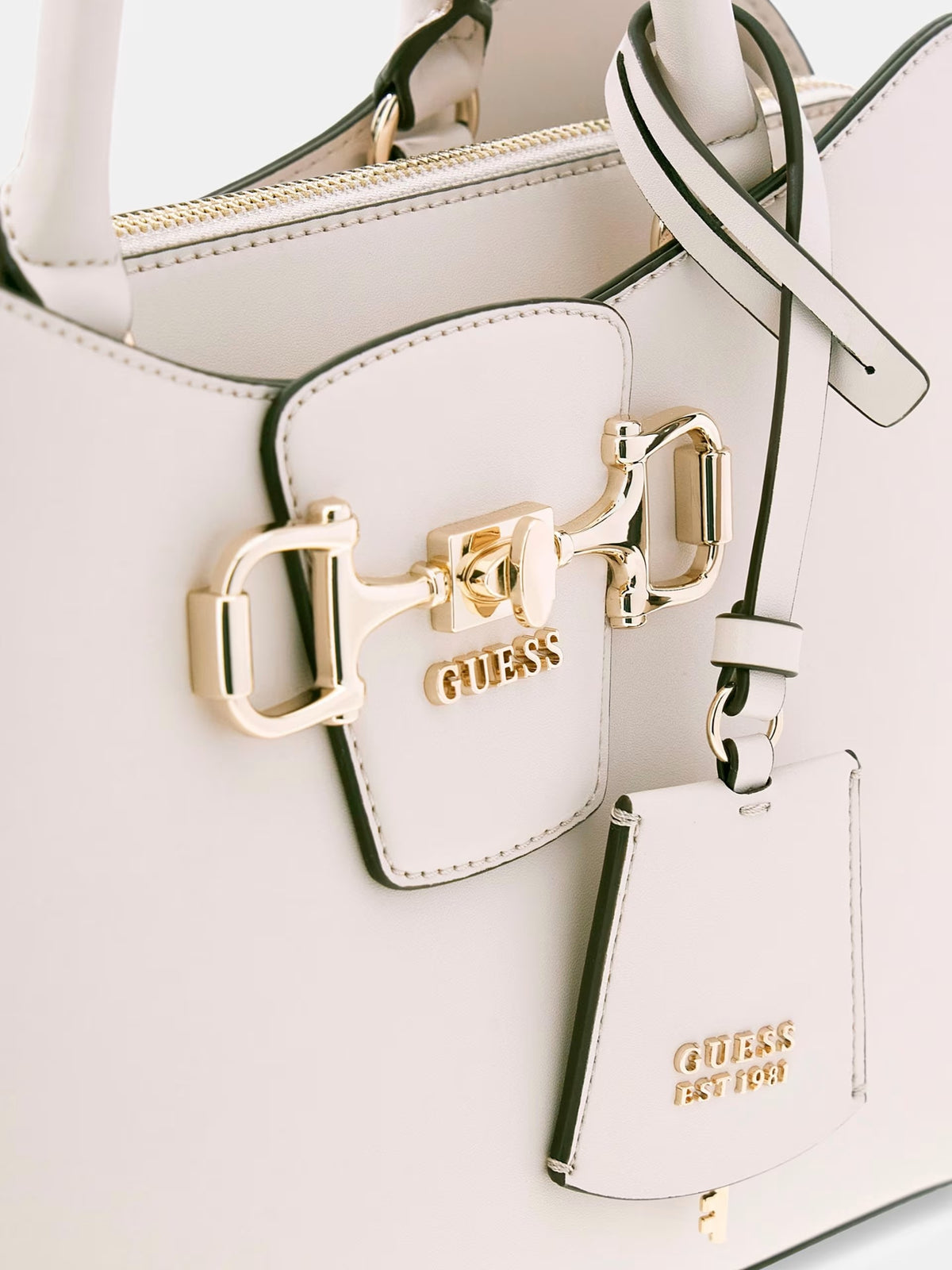 GUESS Borsa Donna JANIE GIRLFRIEND SATCHEL HWVG99 10060 STO STONE