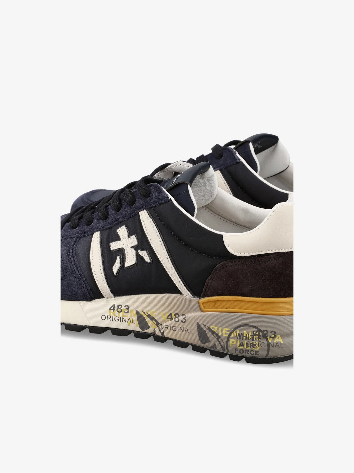 PREMIATA Sneaker Uomo LANDER VAR 7702 DARK BLUE