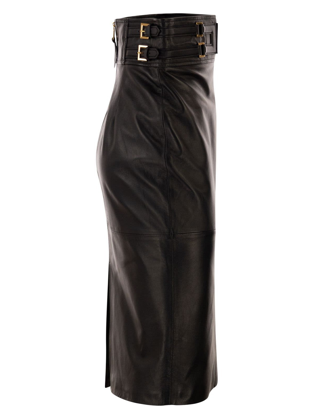 ELISABETTA FRANCHI Gonna Donna GP09Z61E2 110 Nero gioboutiqueweb