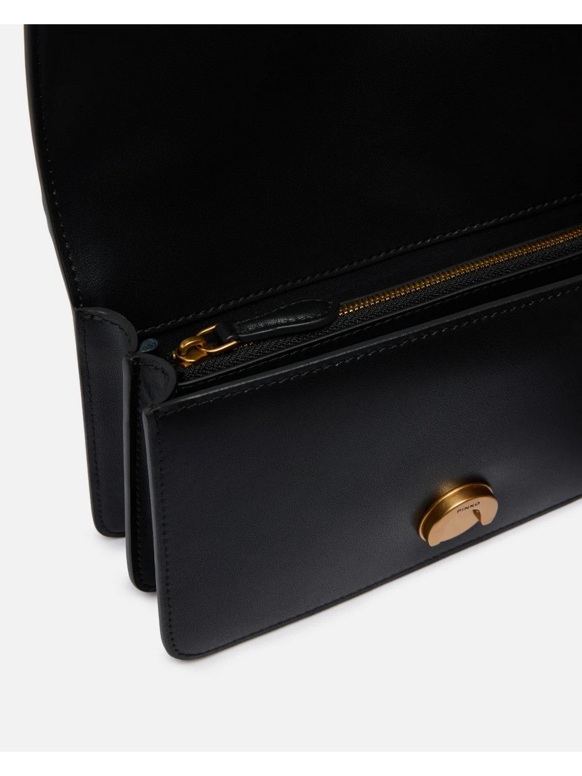 PINKO Borsa Donna LOVE ONE MINI ST. CL 105856-A0F1 Z99Q NERO-ANTIQUE GOLD gioboutiqueweb