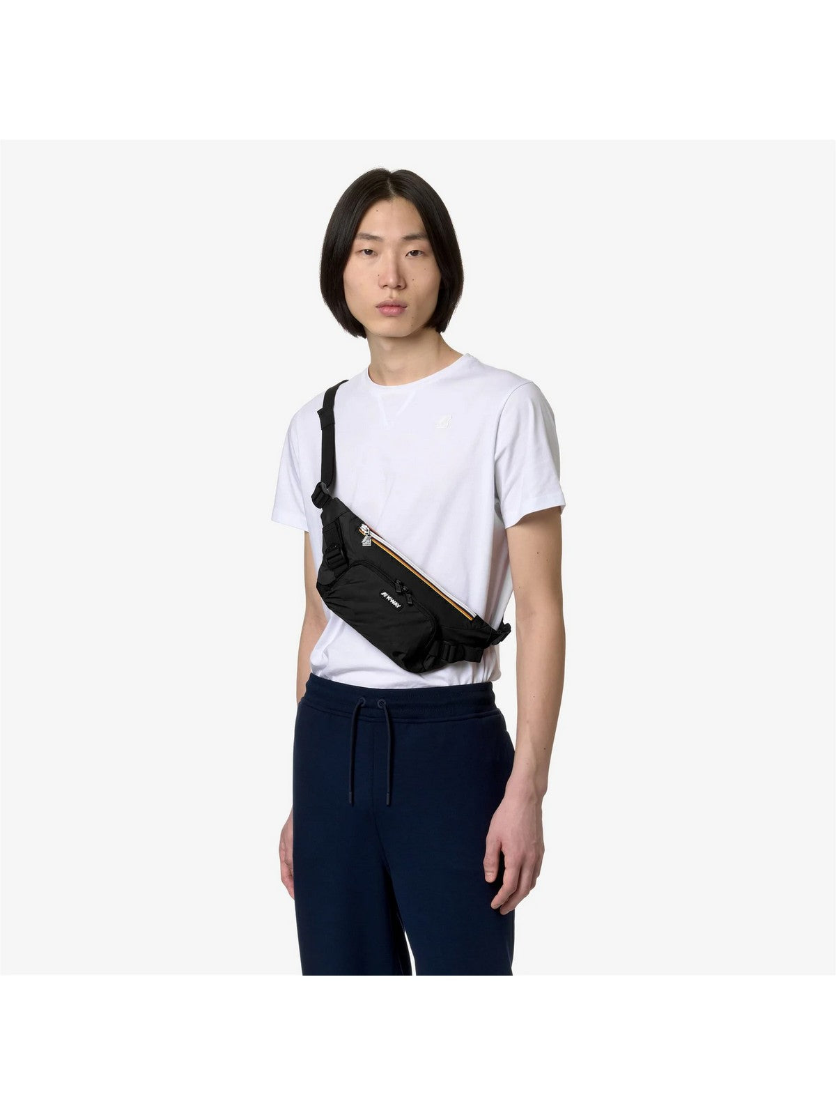K-WAY Marsupio Uomo K7116TW USY BLACK PURE gioboutiqueweb