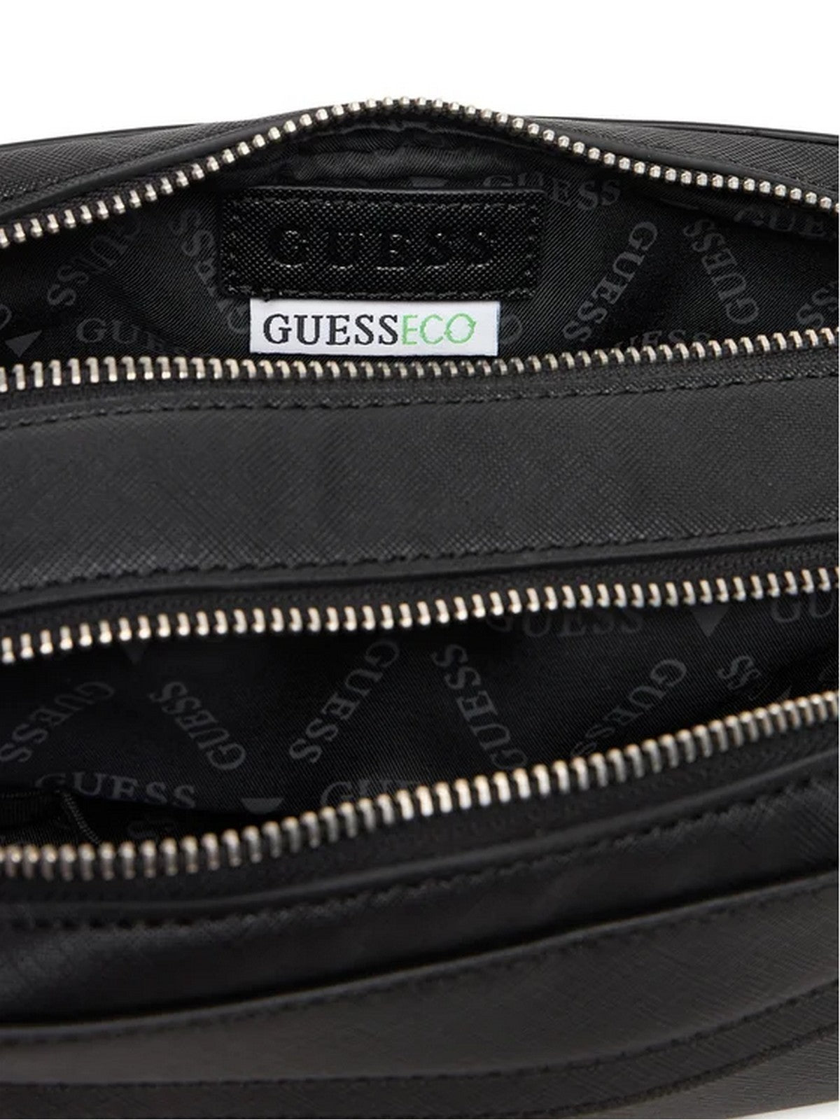 GUESS Pochette Uomo MILANO SMALL NECESSAIRE PMMISA P6161 BLA BLACK gioboutiqueweb
