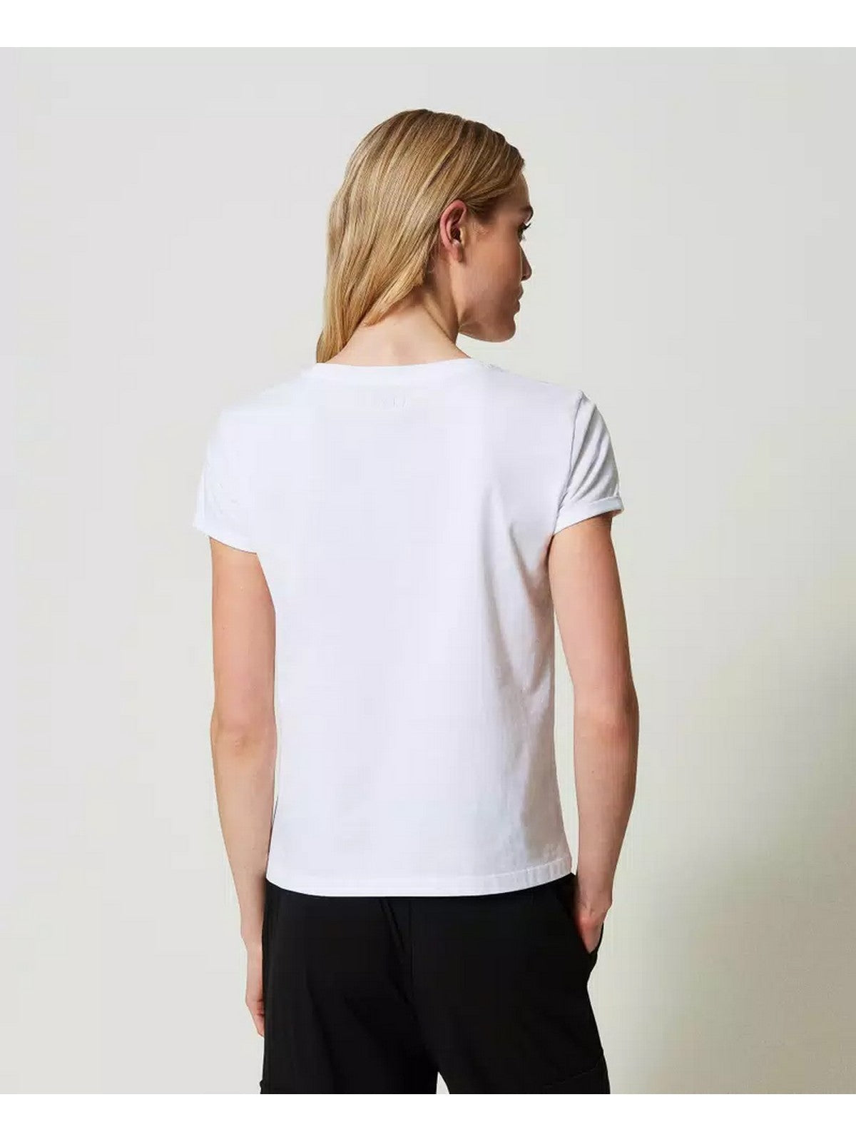 TWINSET T-Shirt e Polo Donna 241TP2702 00001 Bianco gioboutiqueweb