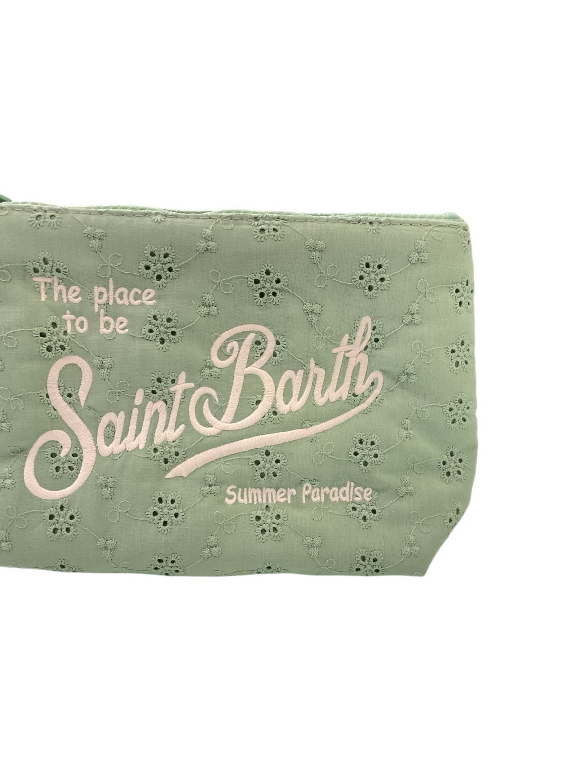 MC2 SAINT BARTH Pochette Donna ALINE SANGALLO 02533L COTTON MINI FLOWERS EMBRY 53 EMB