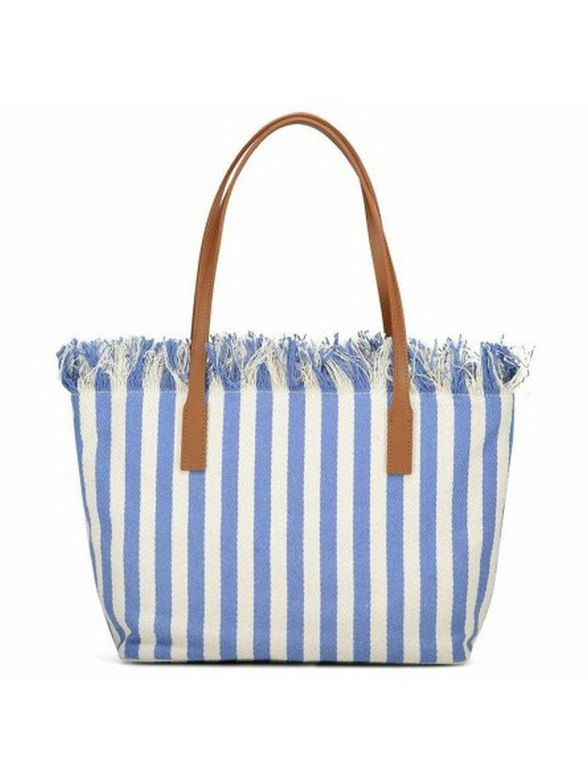 MC2 SAINT BARTH Borsa Donna CITY BAG FRINGE 01765L HB STRIPES 36 EMB